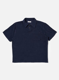 Bright Navy Light Weight Terry Newlyn Polo