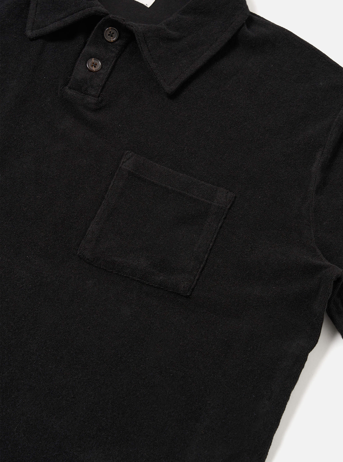 Black Light Weight Terry Newlyn Polo