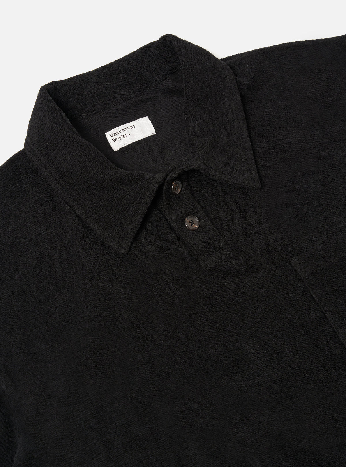 Black Light Weight Terry Newlyn Polo