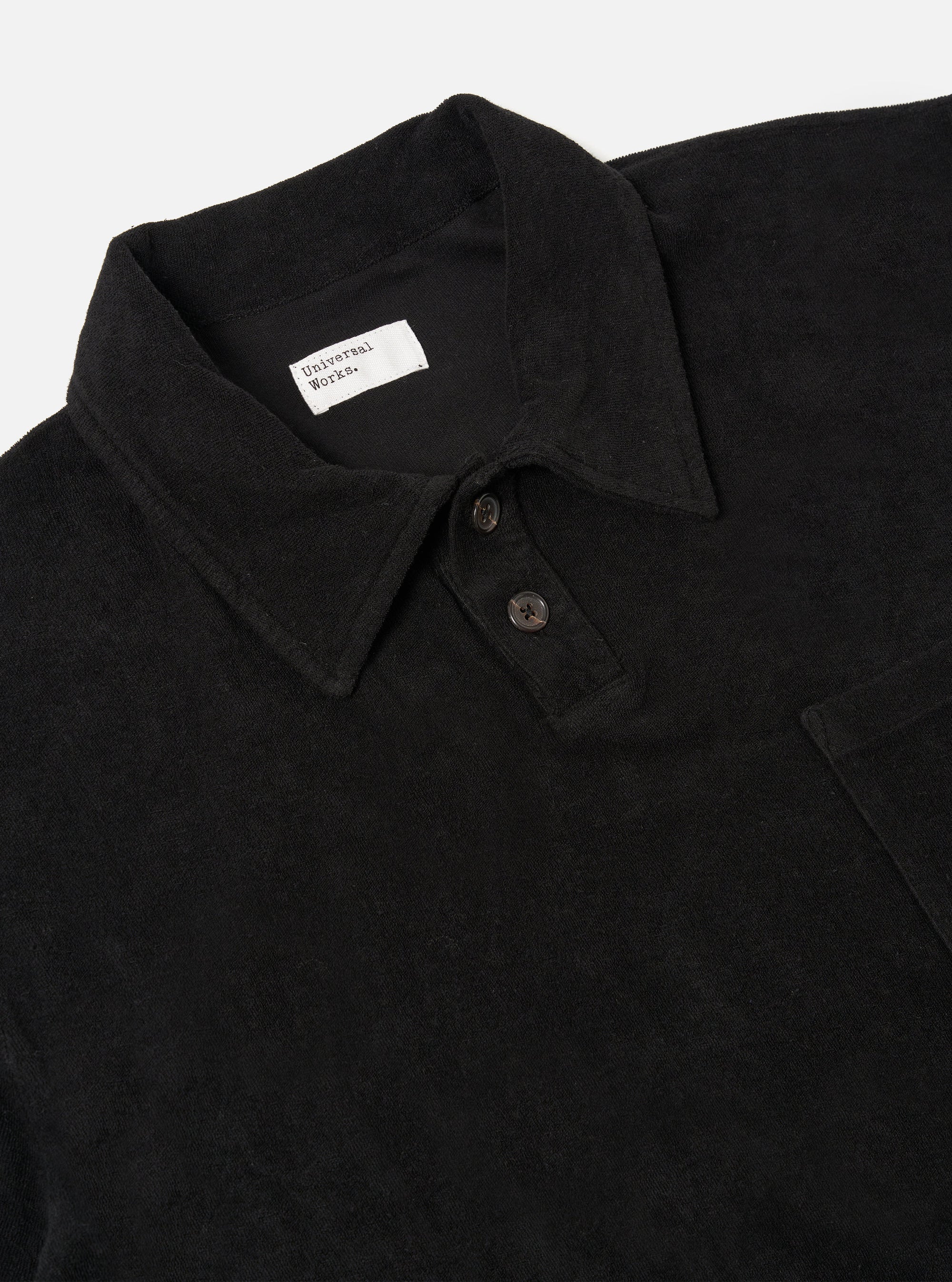 Black Light Weight Terry Newlyn Polo