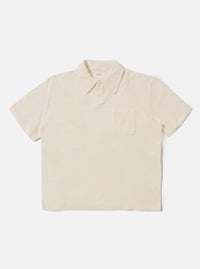 Ecru Light Weight Terry Newlyn Polo