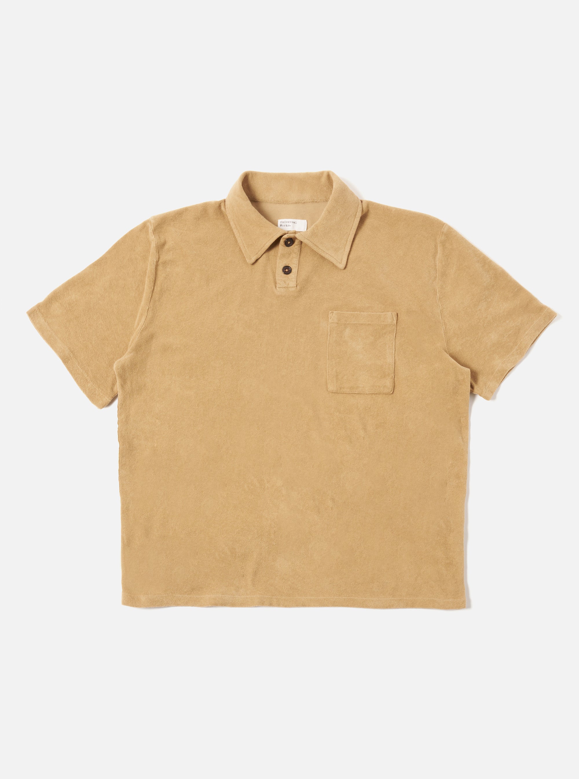 Sand Light Weight Terry Newlyn Polo