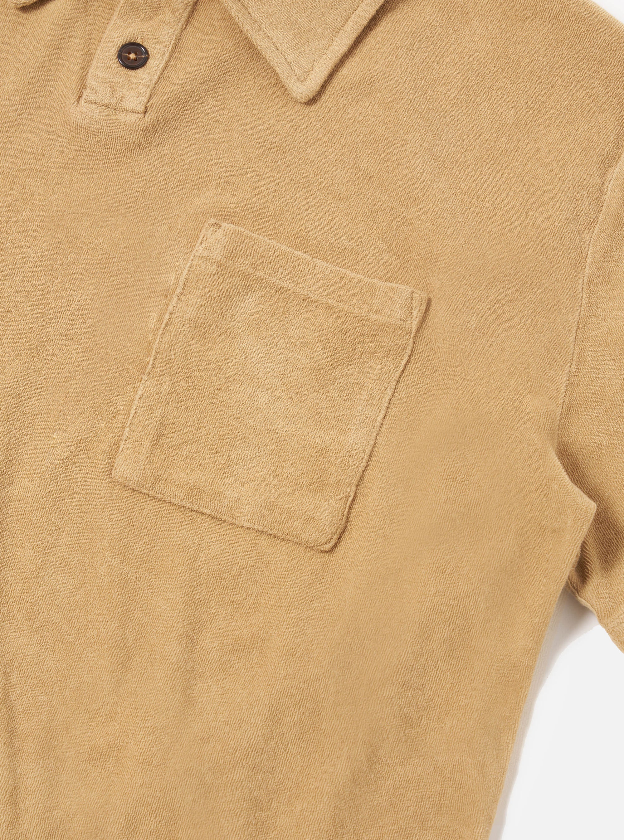 Sand Light Weight Terry Newlyn Polo