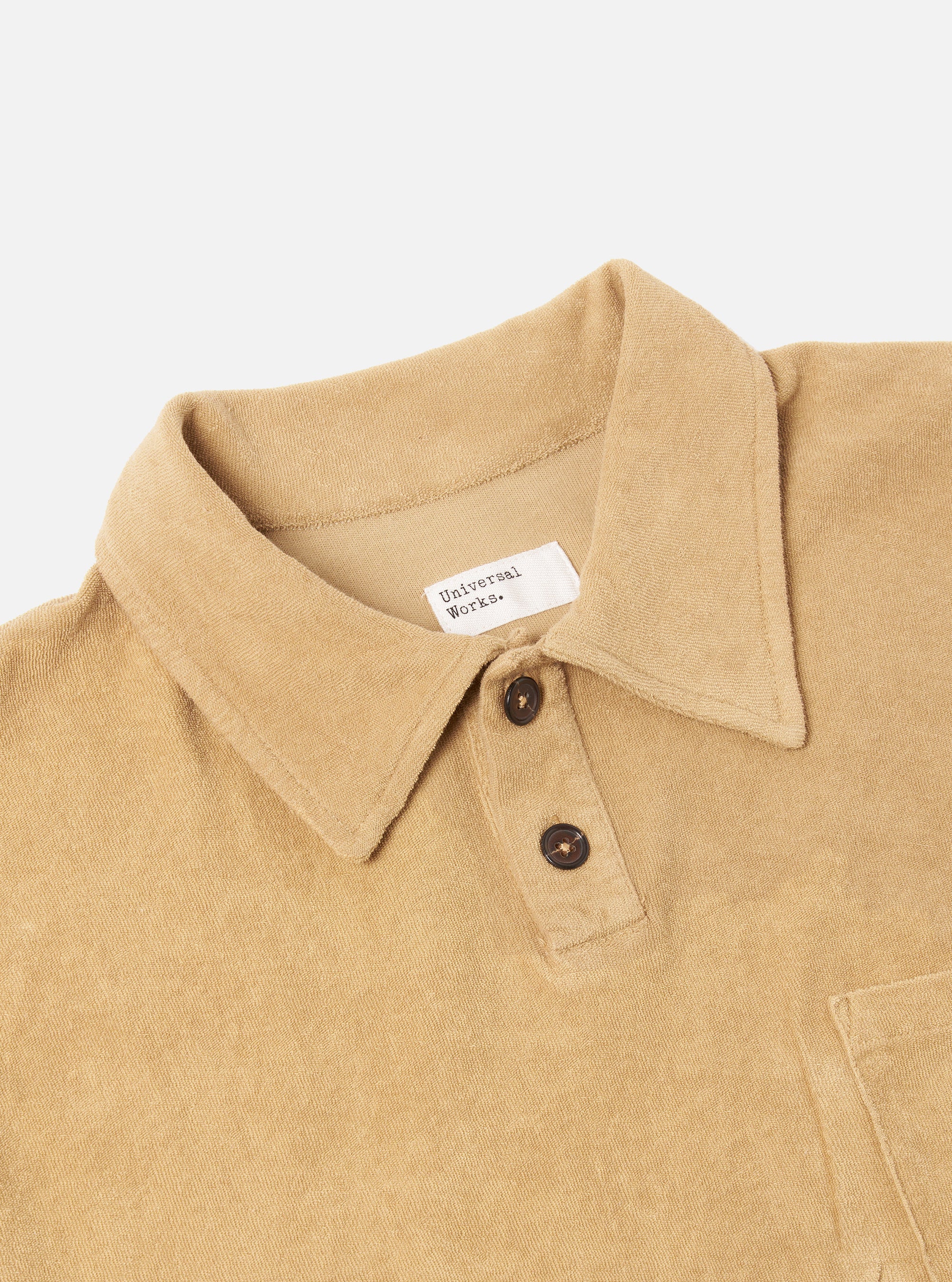 Sand Light Weight Terry Newlyn Polo