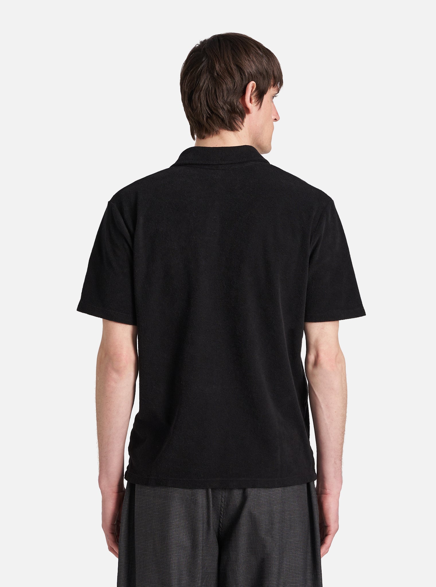 Black Light Weight Terry Newlyn Polo