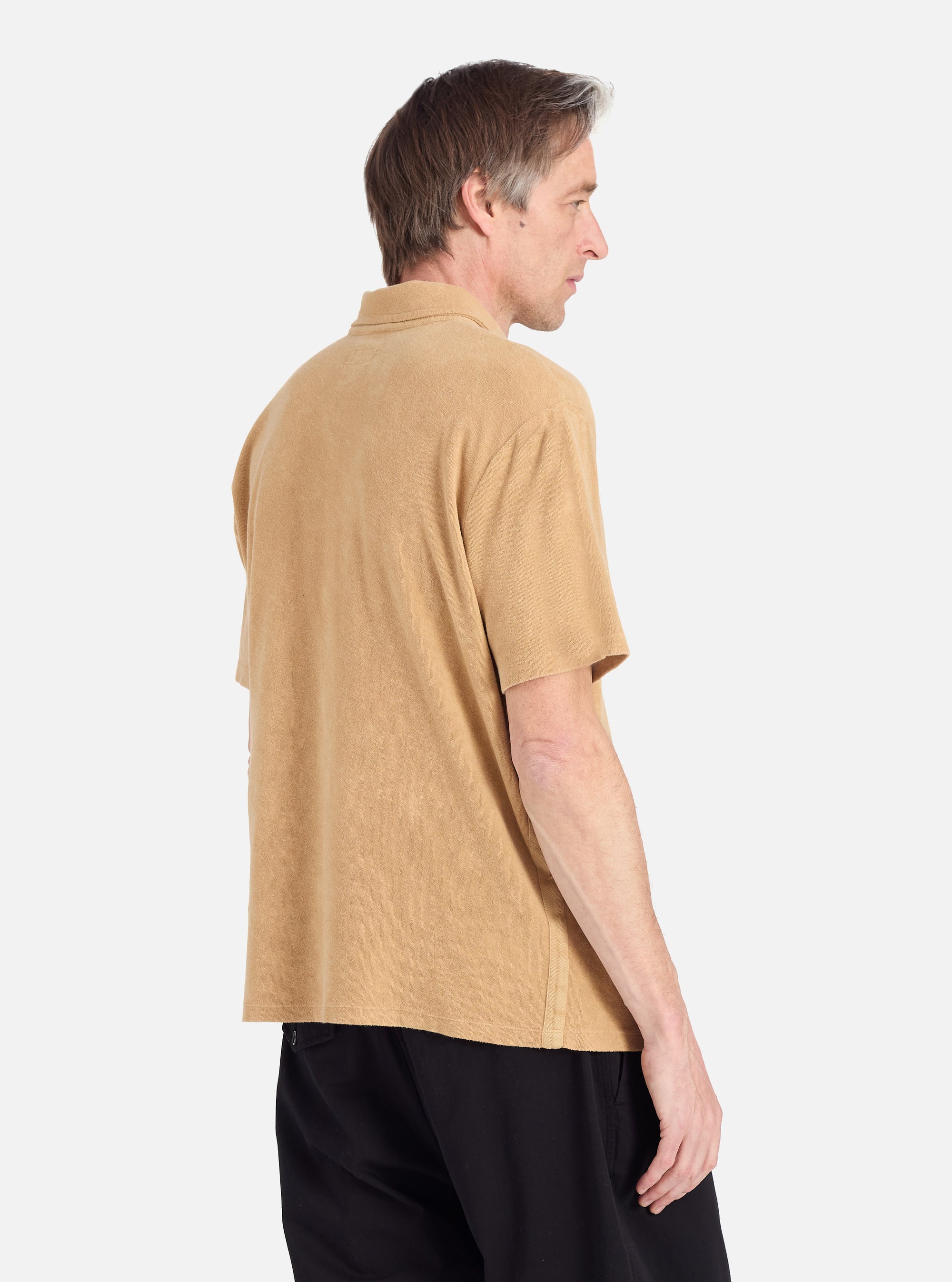 Sand Light Weight Terry Newlyn Polo