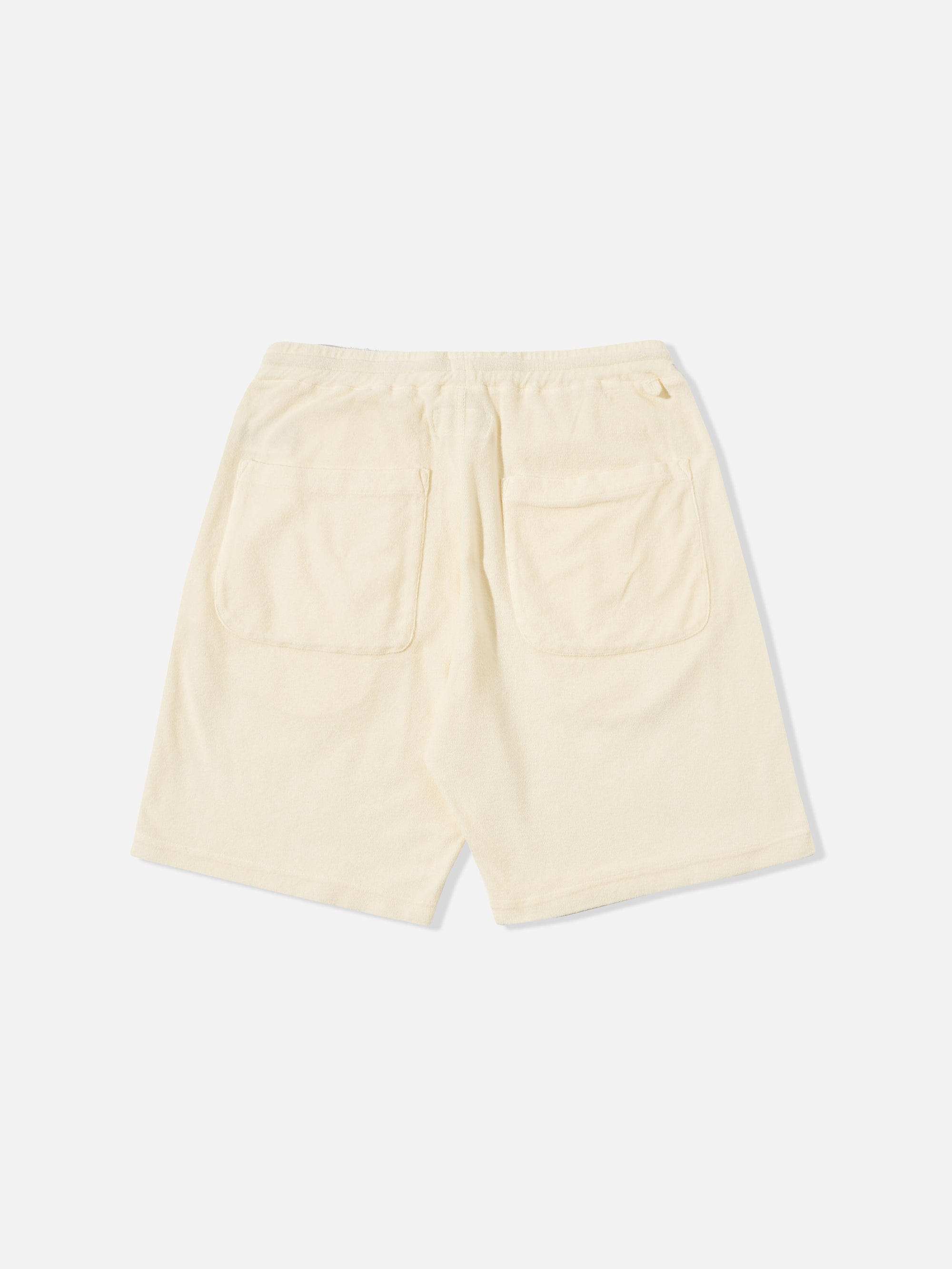 Ecru Light Weight Terry Simple Short