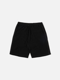 Black Light Weight Terry Simple Short