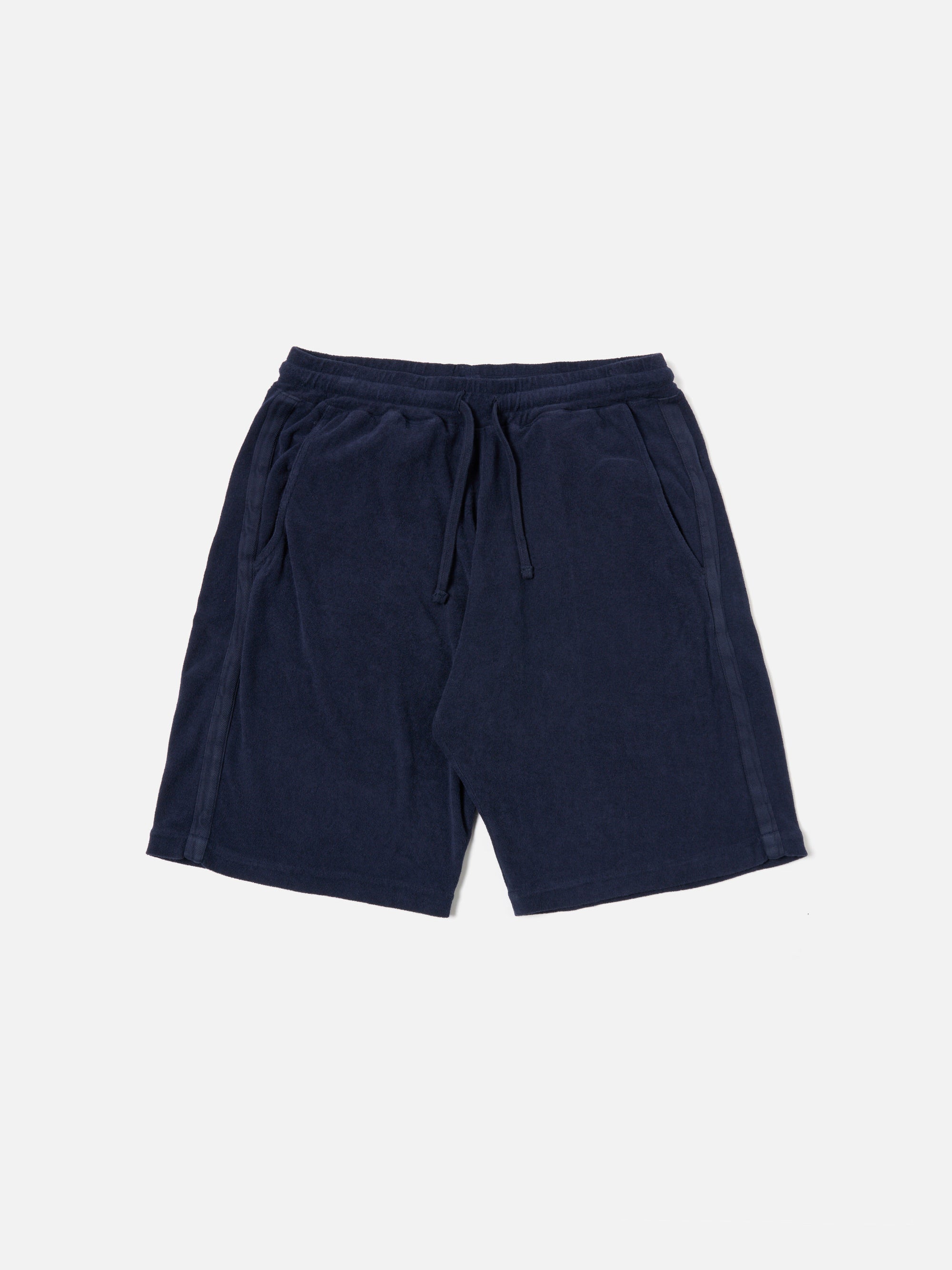Bright Navy Light Weight Terry Simple Short