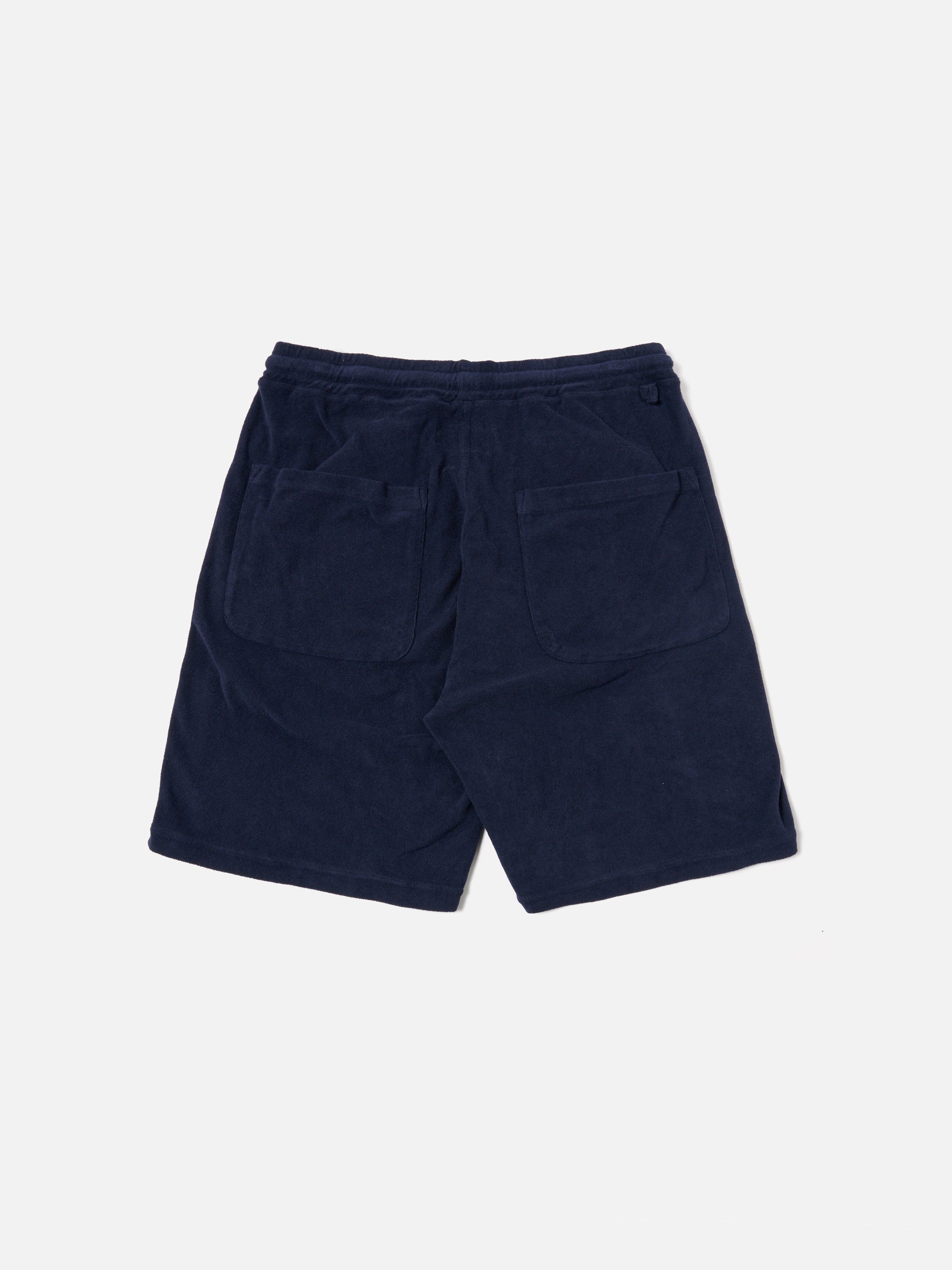 Bright Navy Light Weight Terry Simple Short
