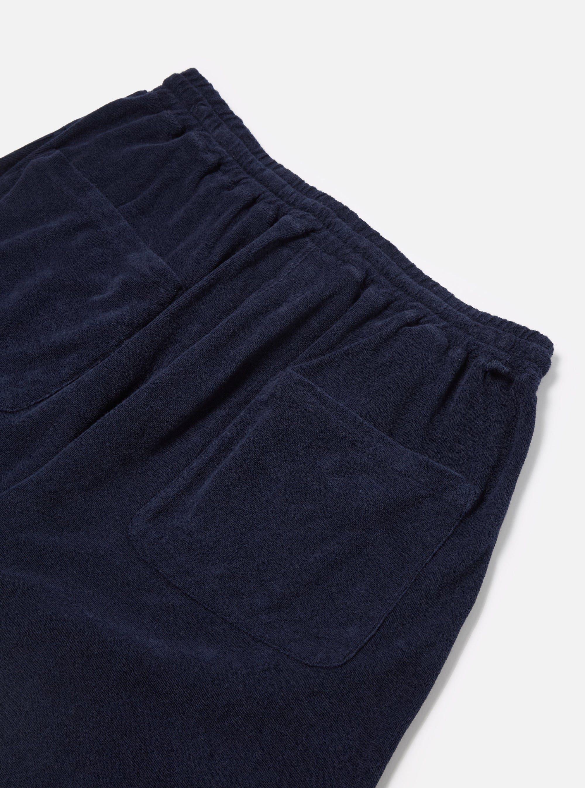 Bright Navy Light Weight Terry Simple Short