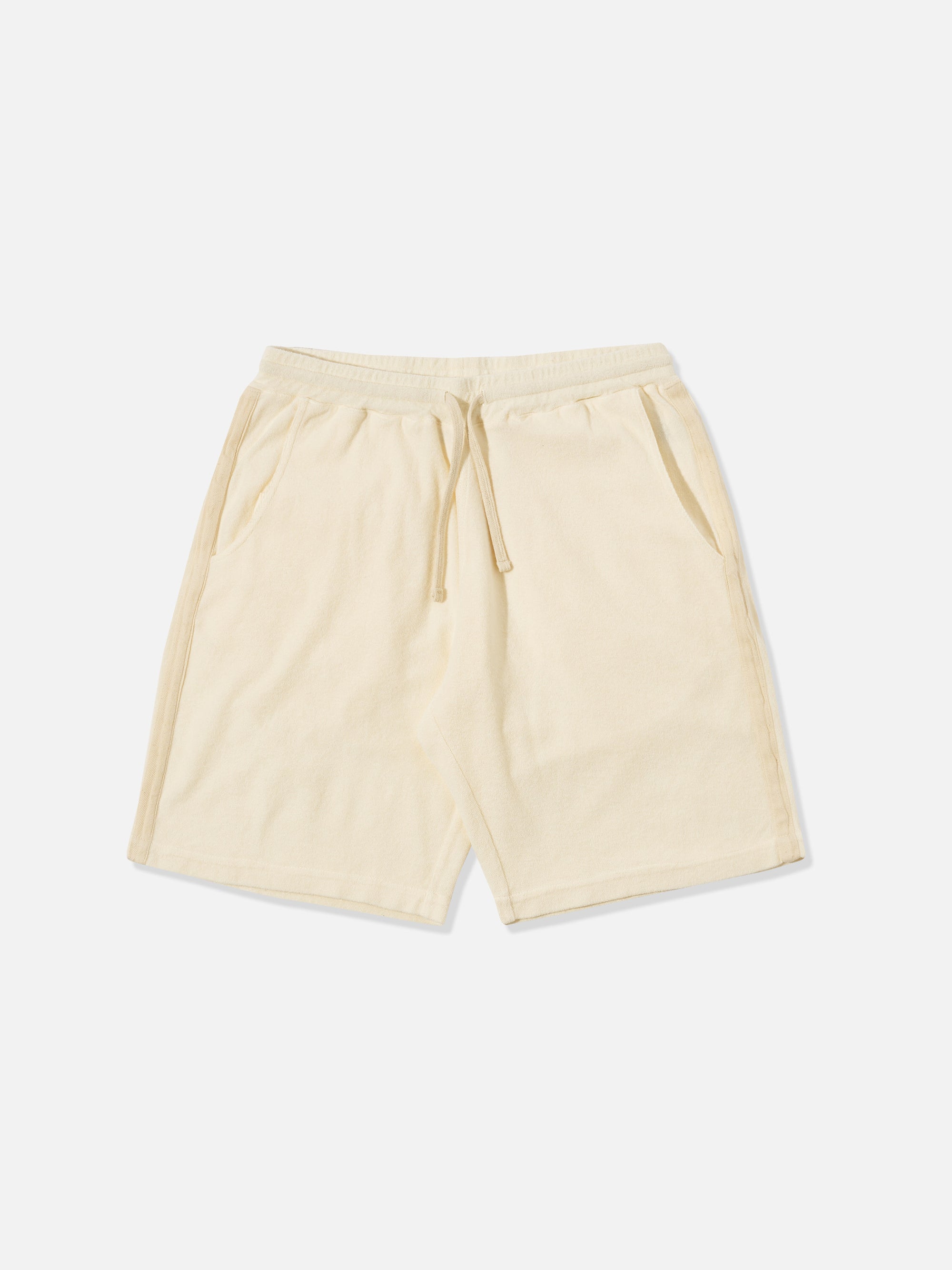 Ecru Light Weight Terry Simple Short