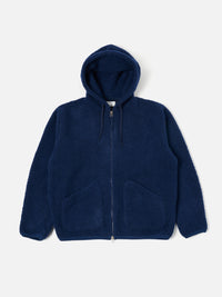 Navy Alvar Fleece Travel Hoodie