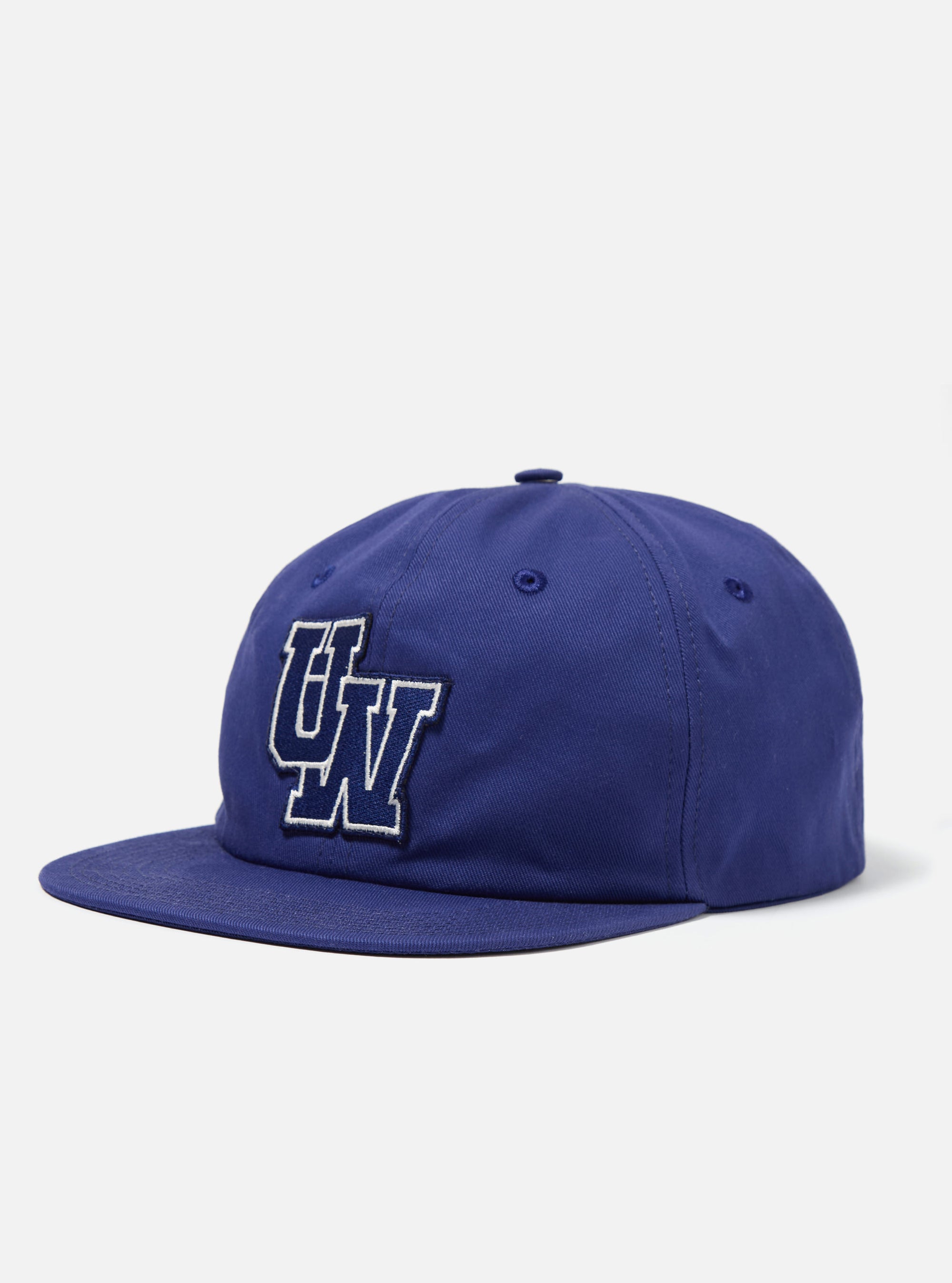 Bright Navy Twill Cotton Baseball Hat