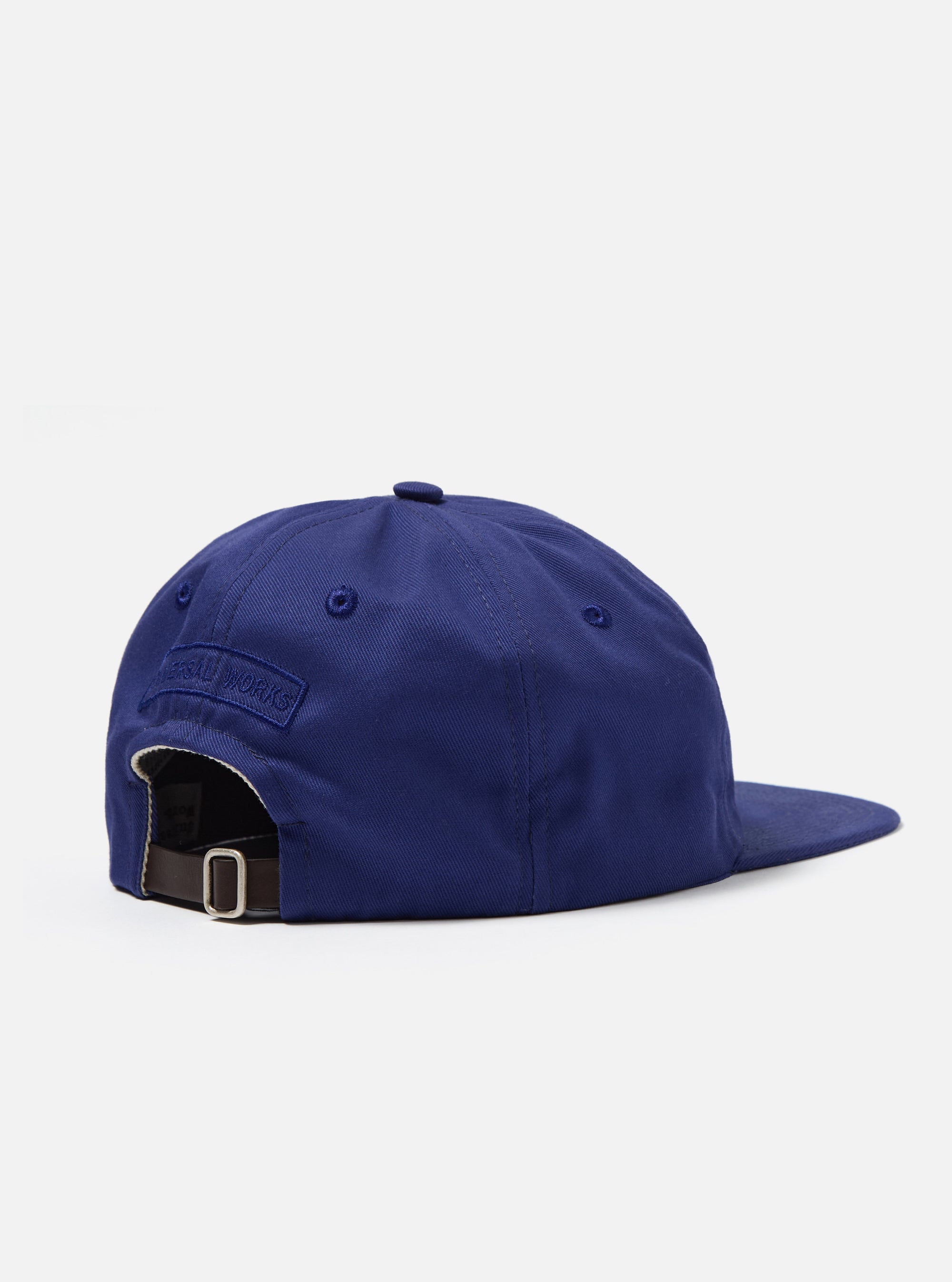 Bright Navy Twill Cotton Baseball Hat