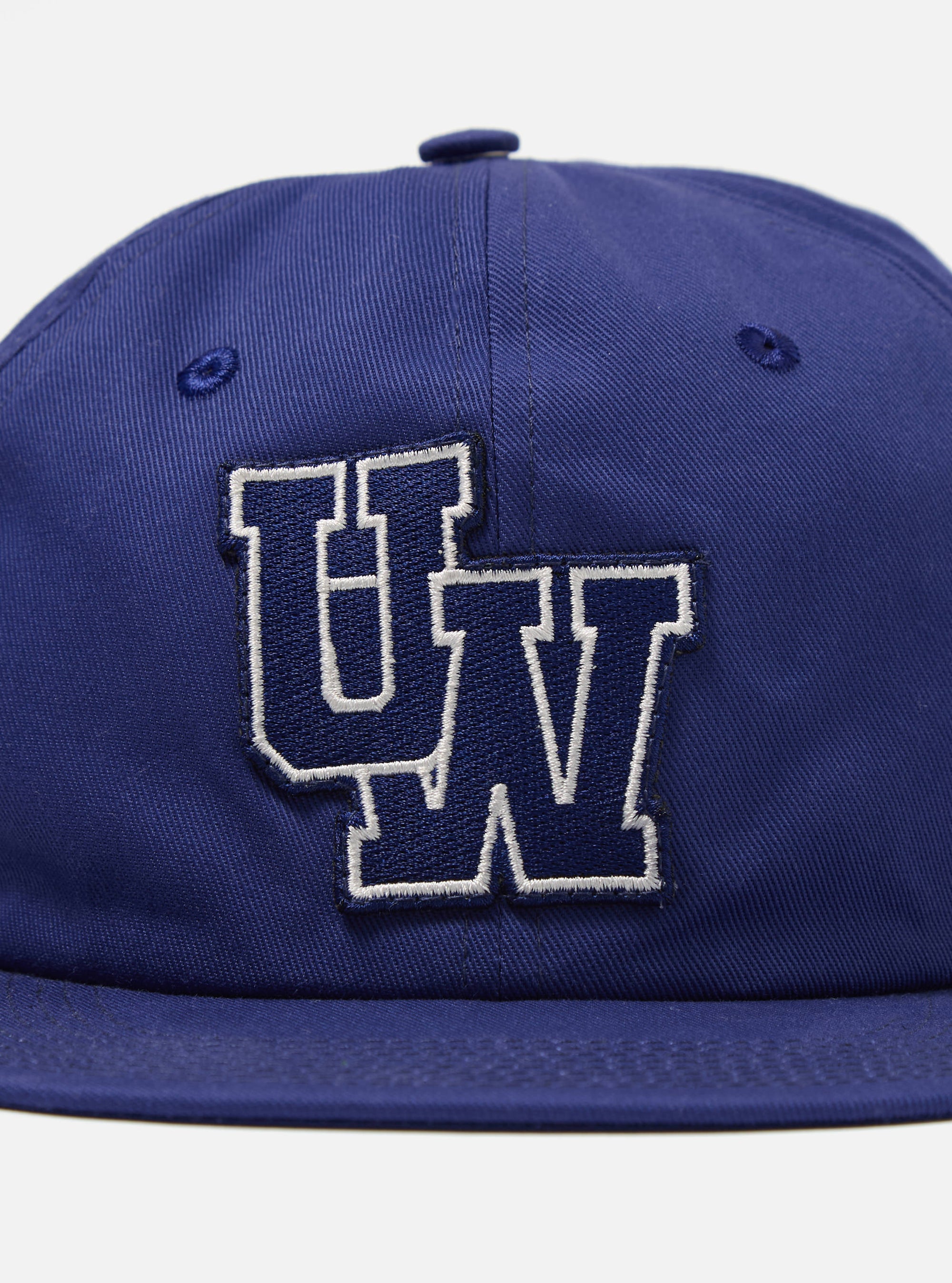 Bright Navy Twill Cotton Baseball Hat