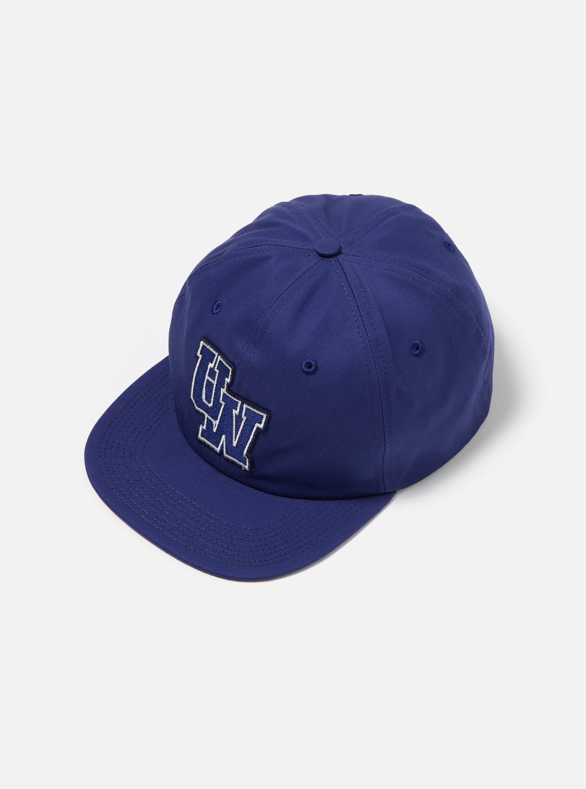 Bright Navy Twill Cotton Baseball Hat