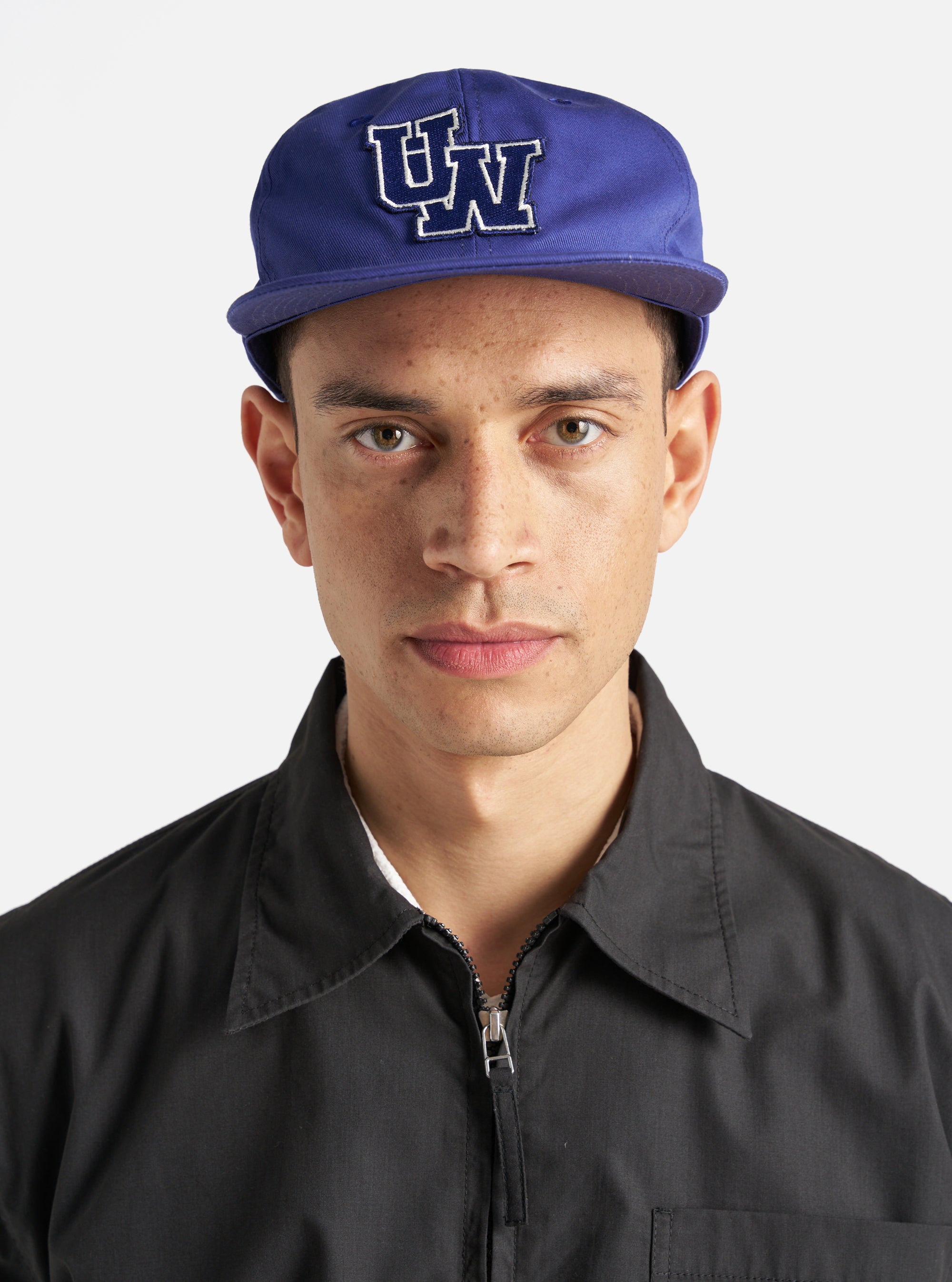 Bright Navy Twill Cotton Baseball Hat