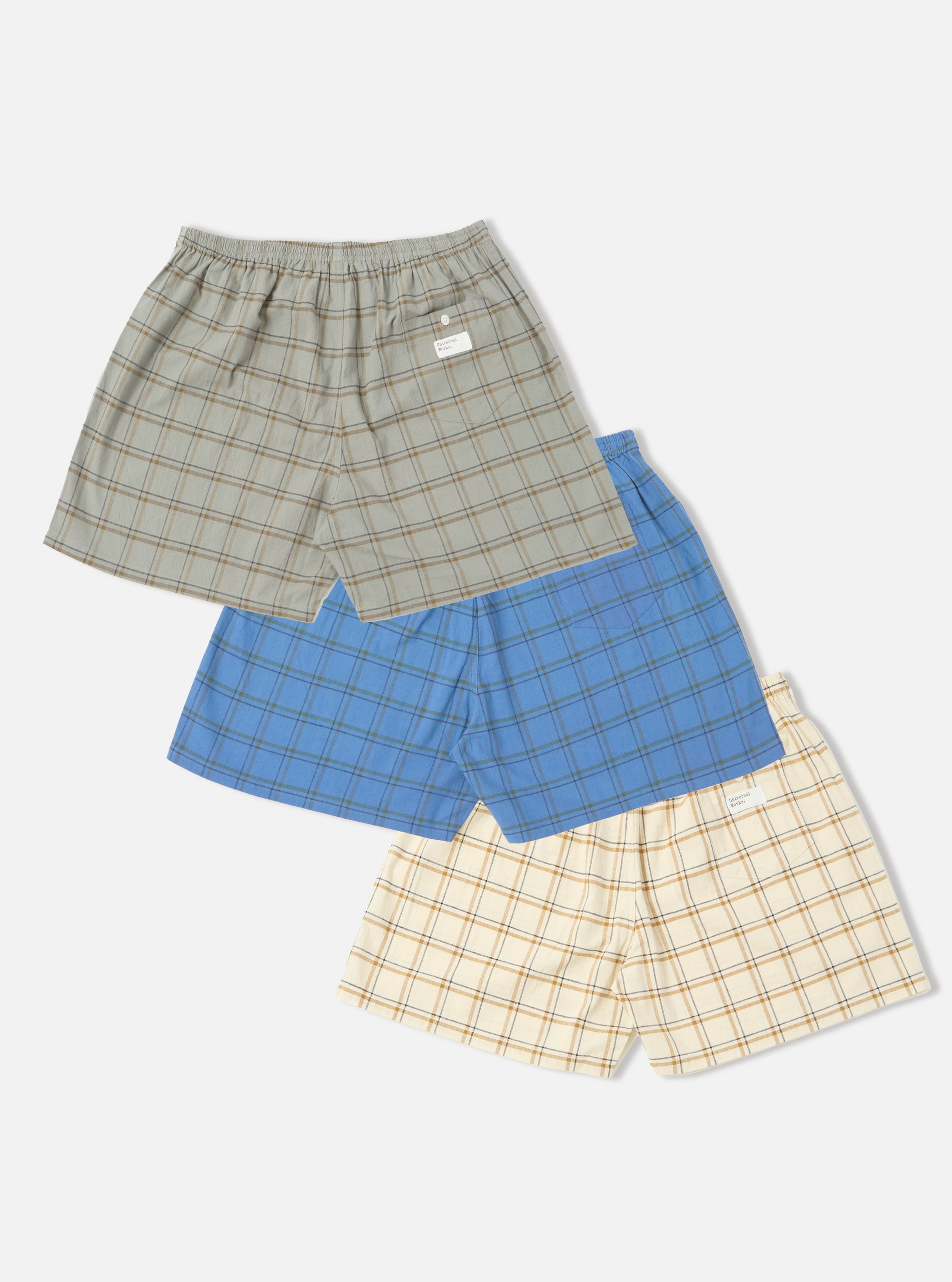 Multi PJ Plaid 3 Pack Boxer Short