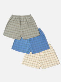 Multi PJ Plaid 3 Pack Boxer Short