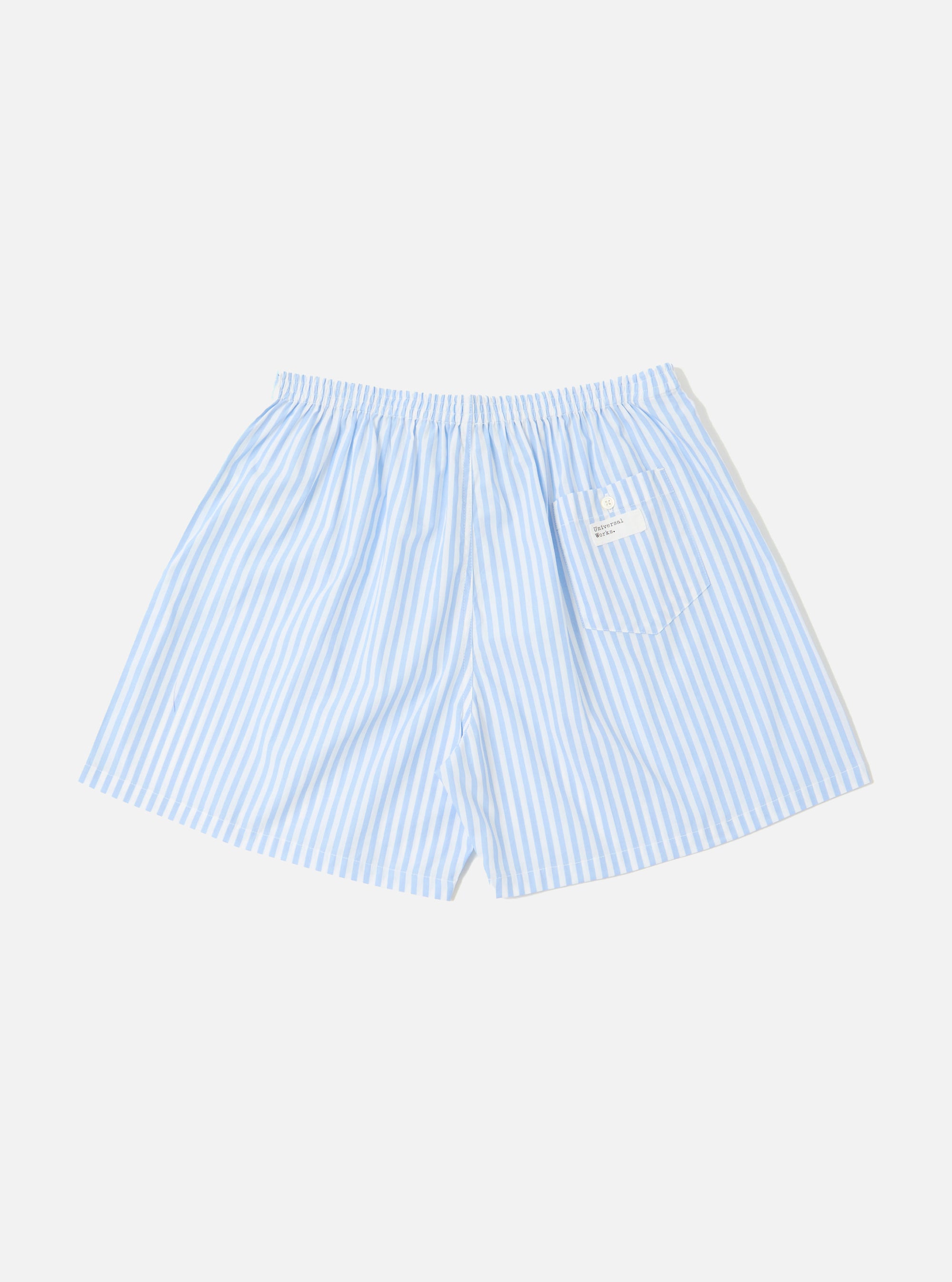 Blue Classic Stripe Boxer Short