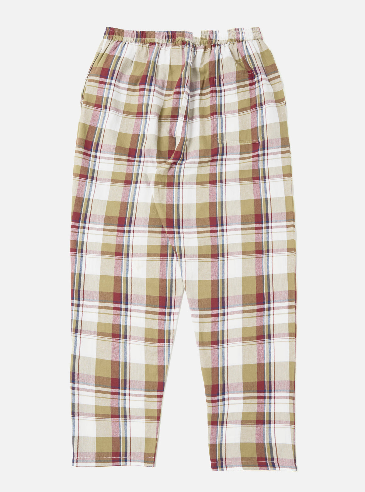 Red/Brown Kip Check Long Pyjama Set