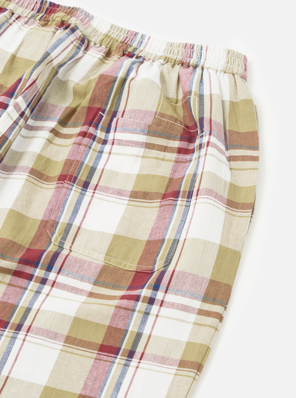 Red/Brown Kip Check Long Pyjama Set
