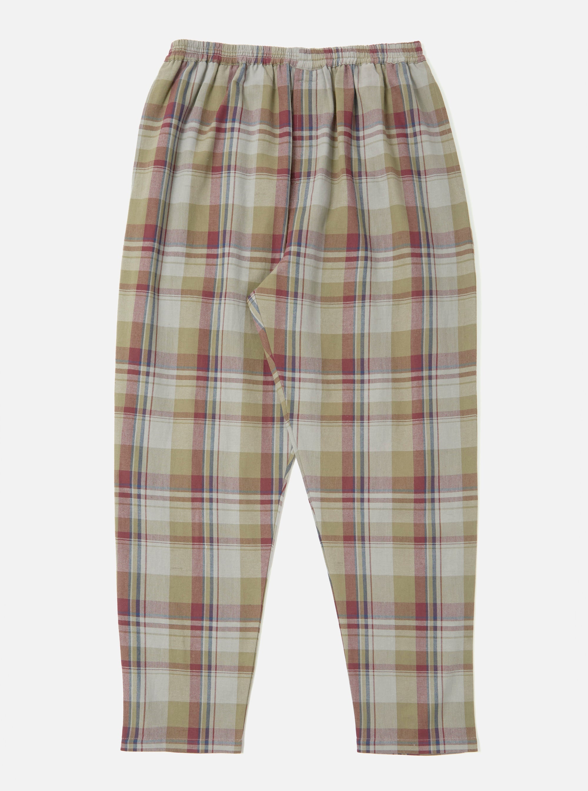 Green Kip Check Long Pyjama Set