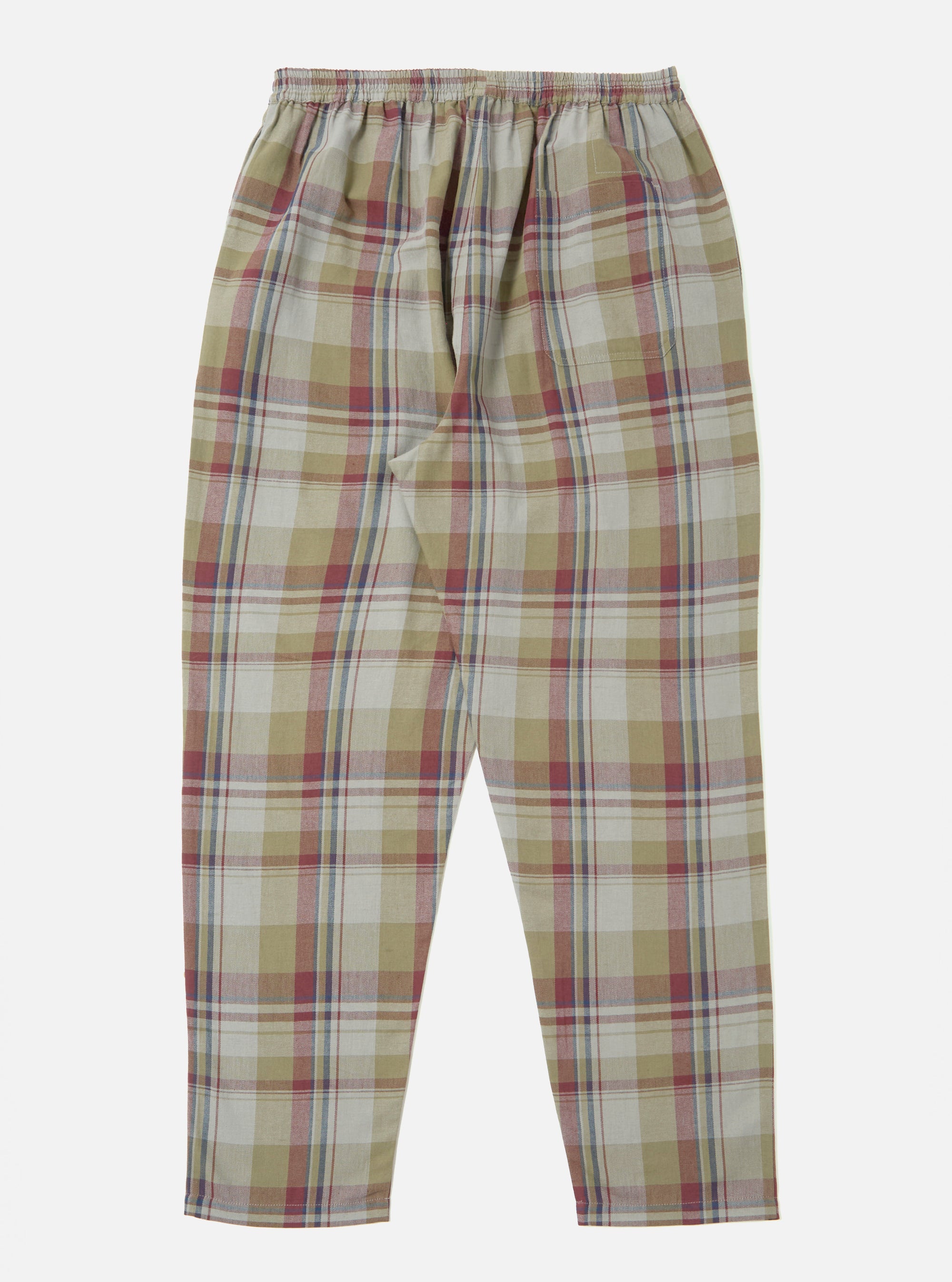 Green Kip Check Long Pyjama Set
