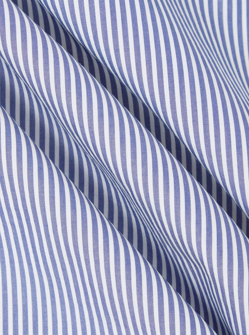 Navy Classic Stripe Short Pyjama Set