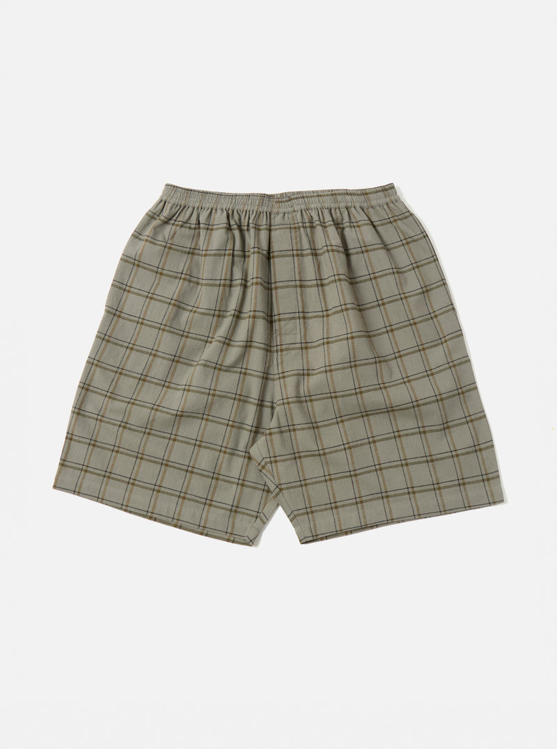 Green PJ Plaid Pyjama Short