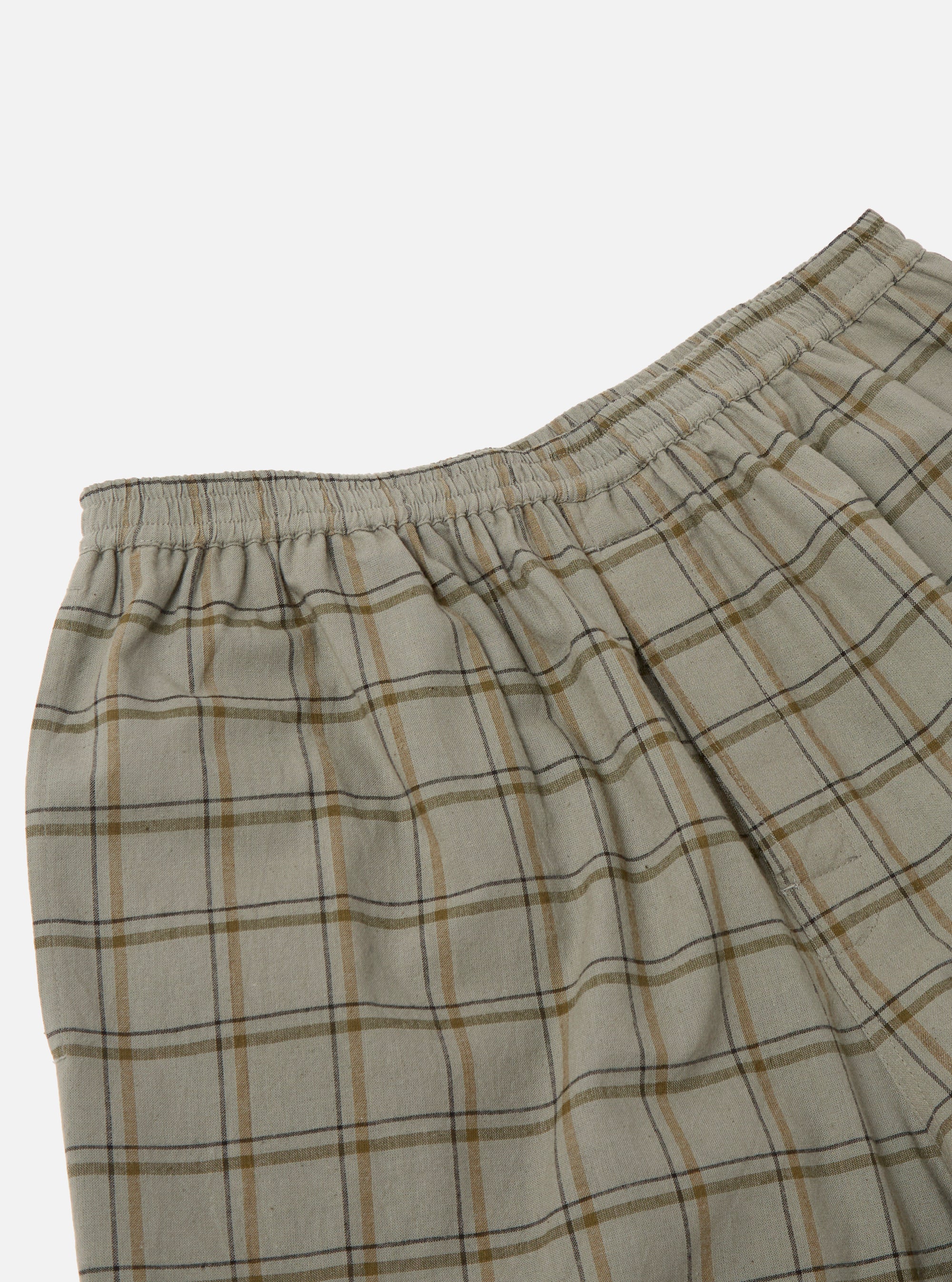 Green PJ Plaid Pyjama Short