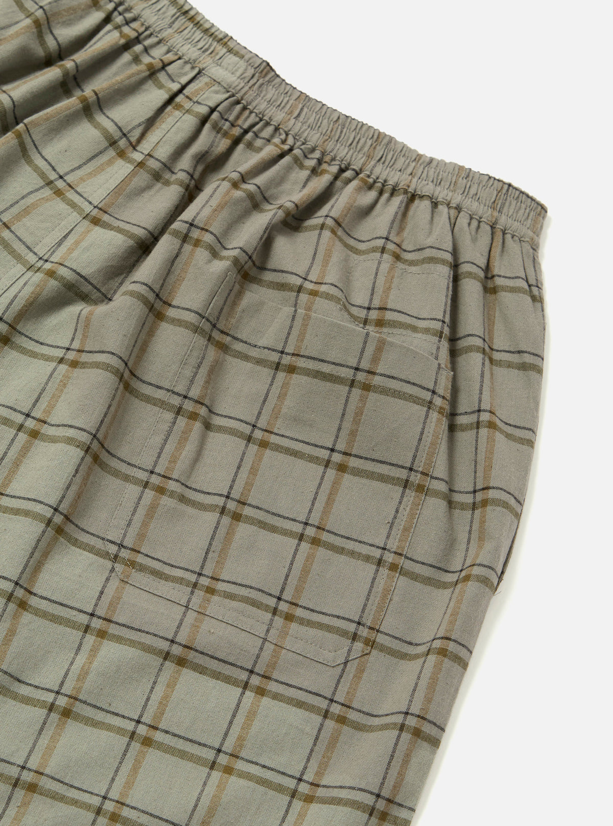 Green PJ Plaid Pyjama Short