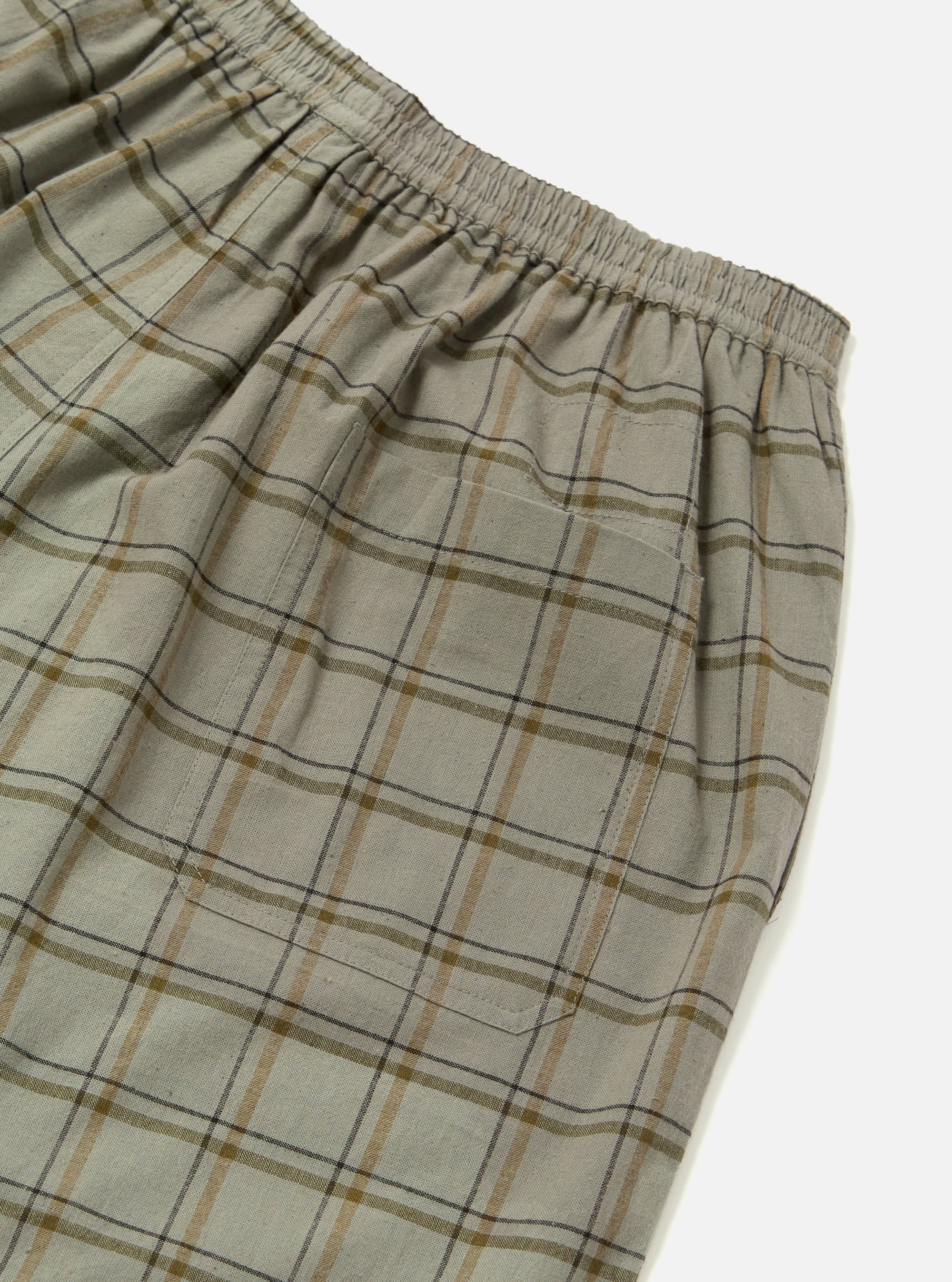 Green PJ Plaid Pyjama Short