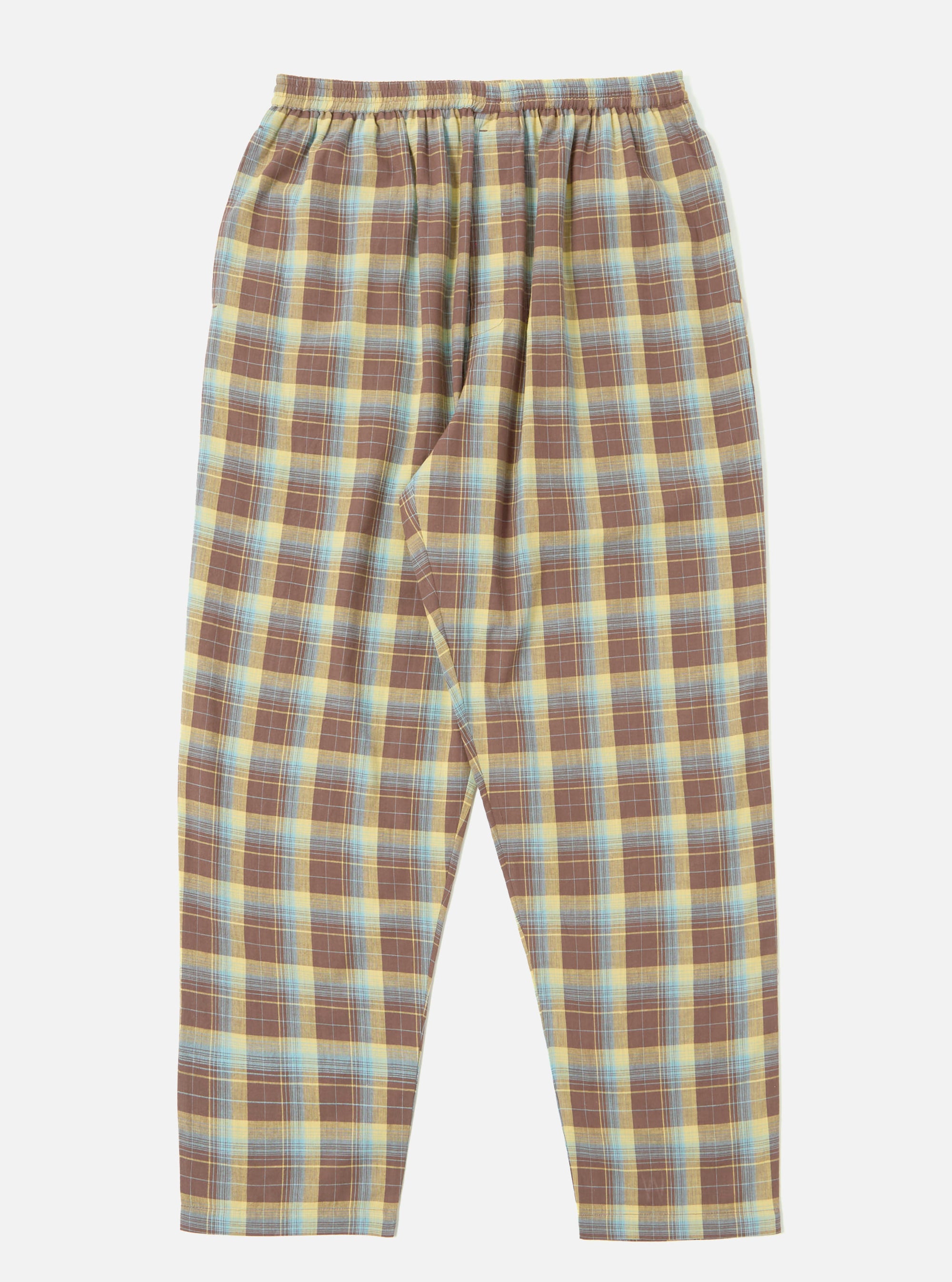 Yellow/Brown Check Pyjama Pant