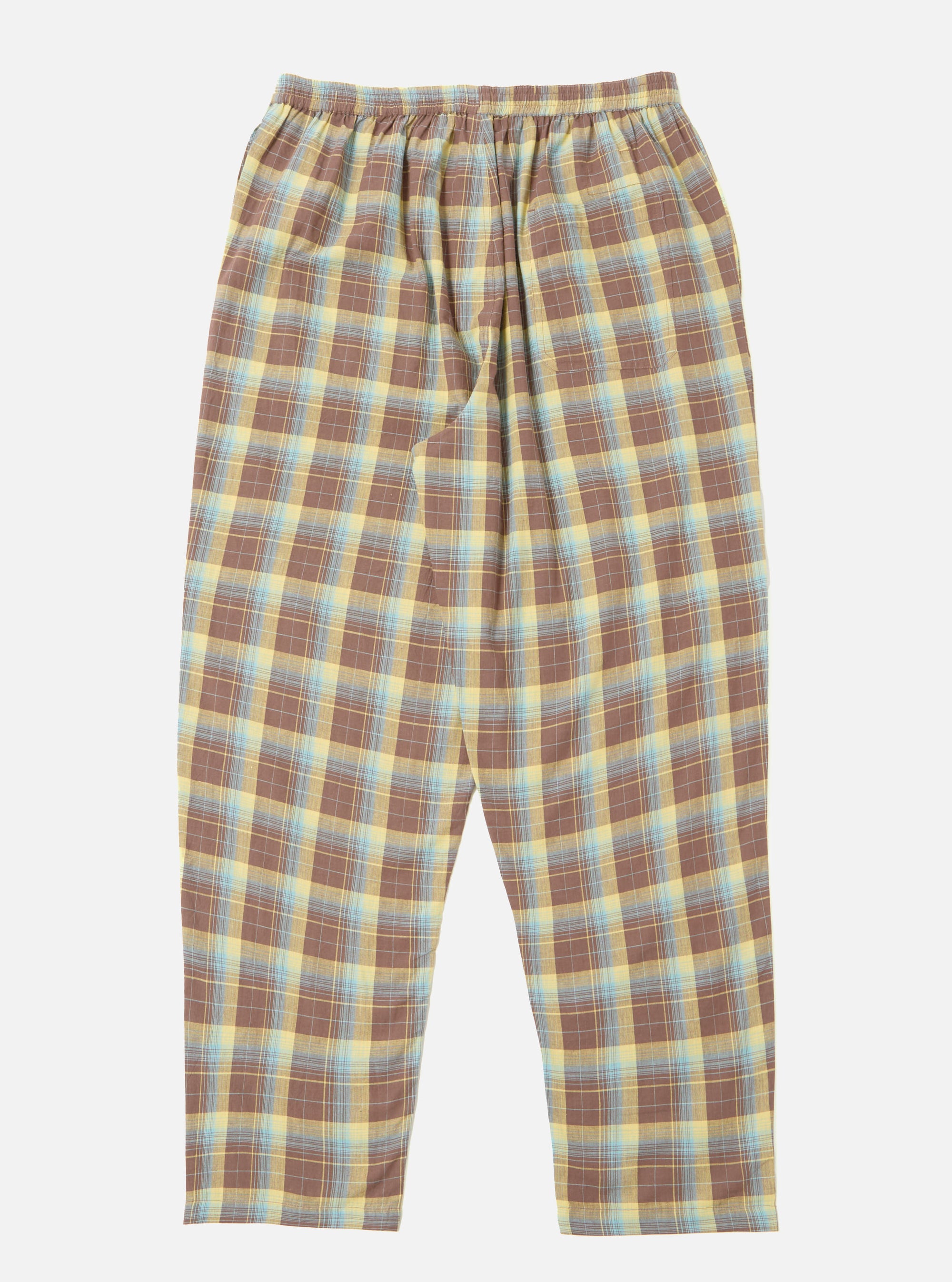 Yellow/Brown Check Pyjama Pant