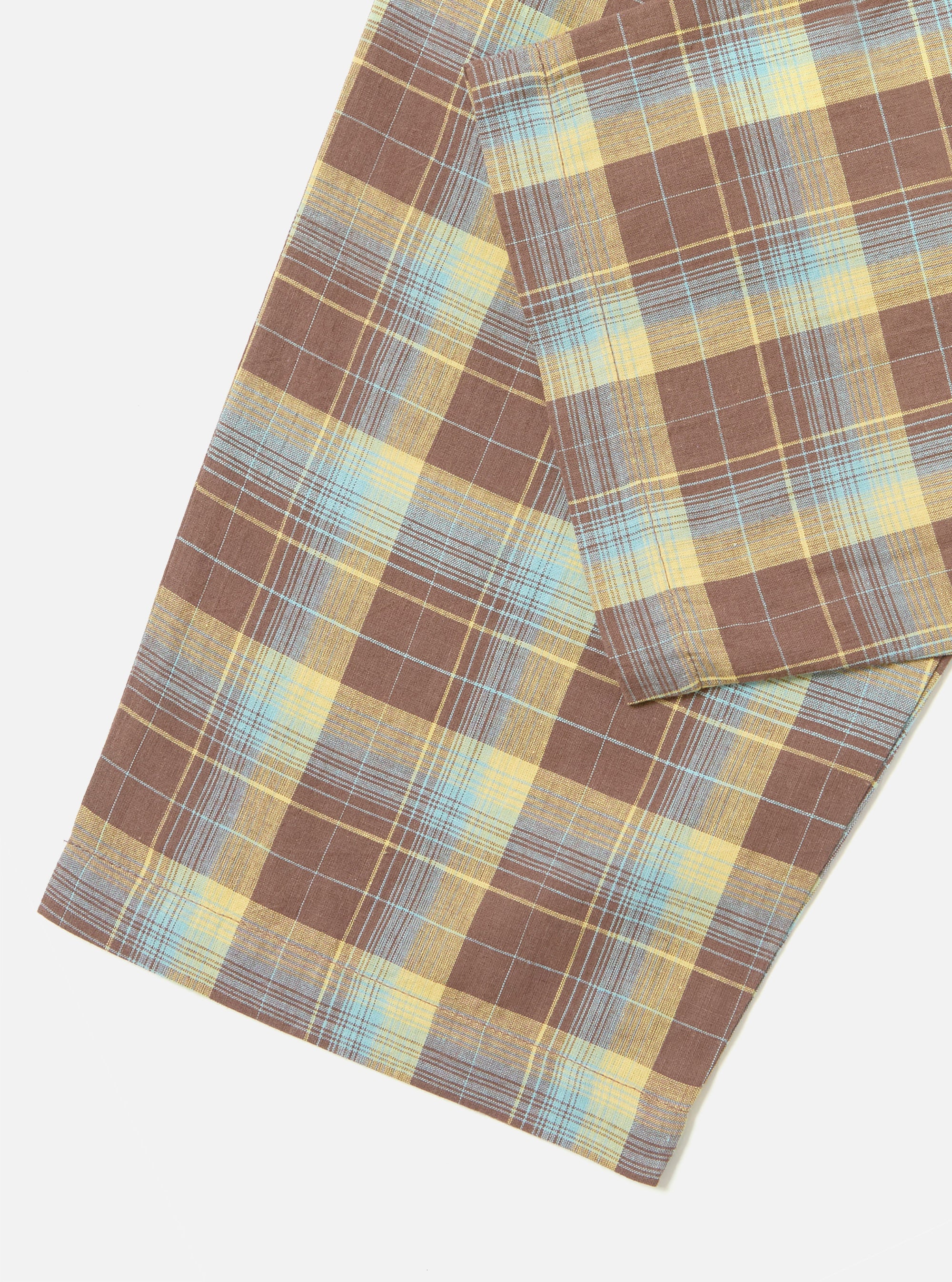 Yellow/Brown Check Pyjama Pant