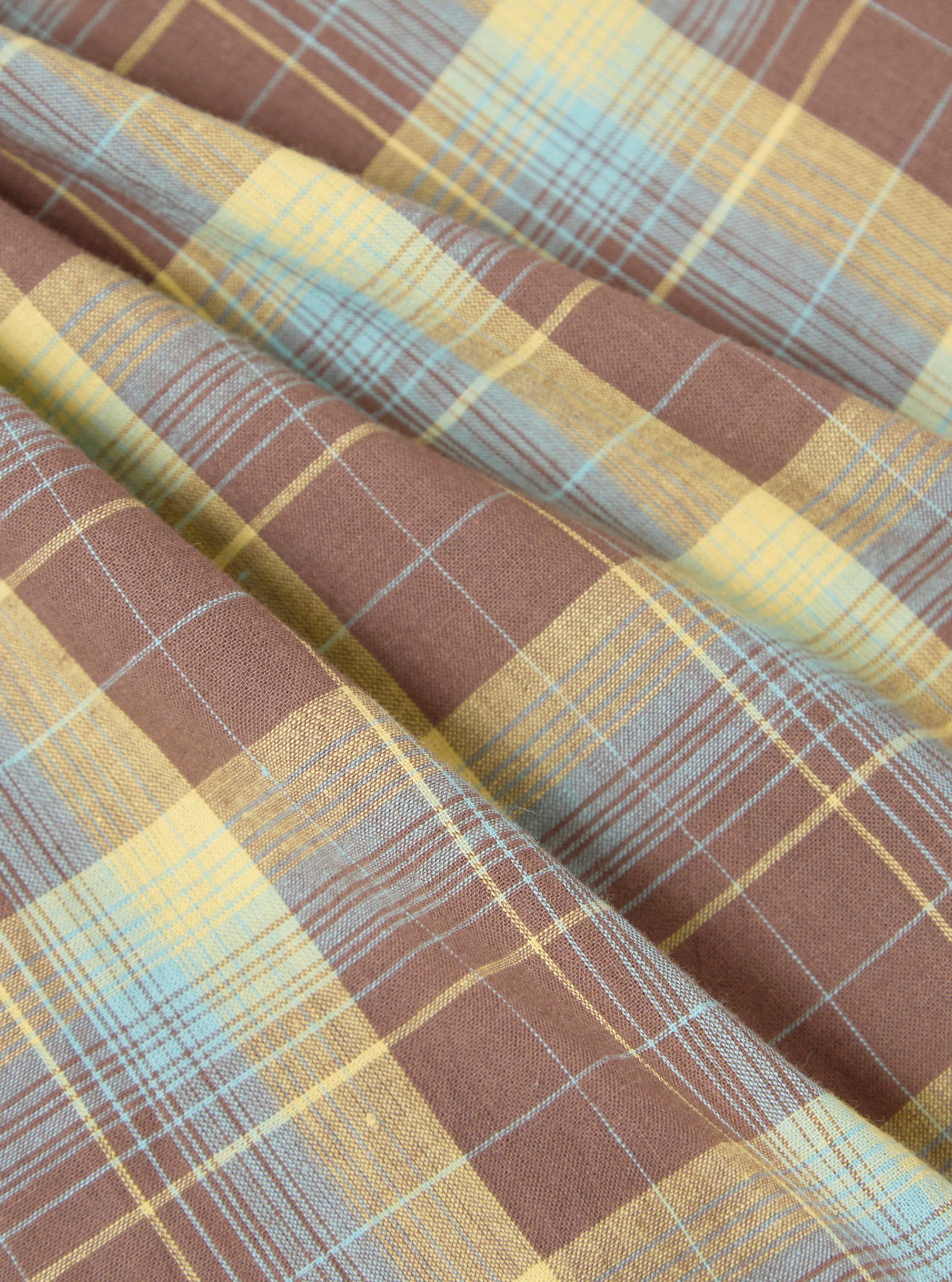 Yellow/Brown Check Pyjama Pant