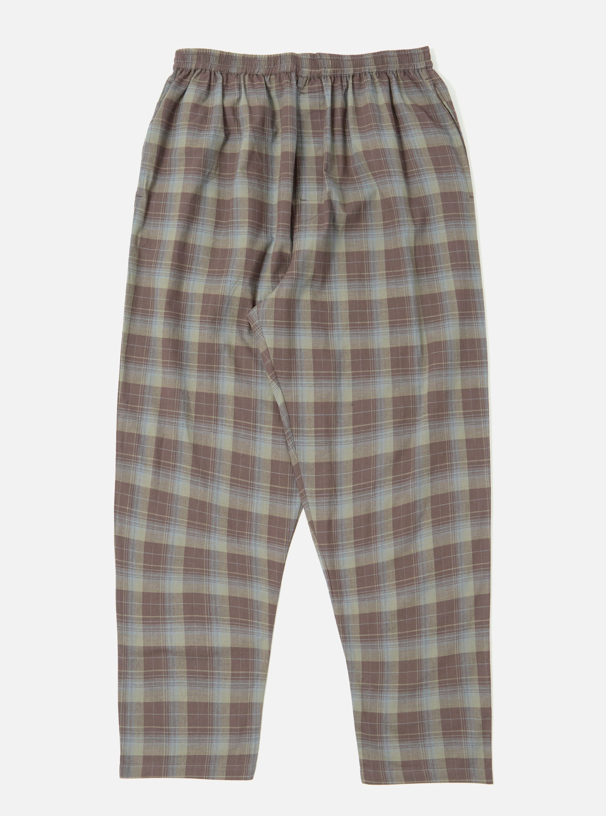 Green/Brown Check Pyjama Pant