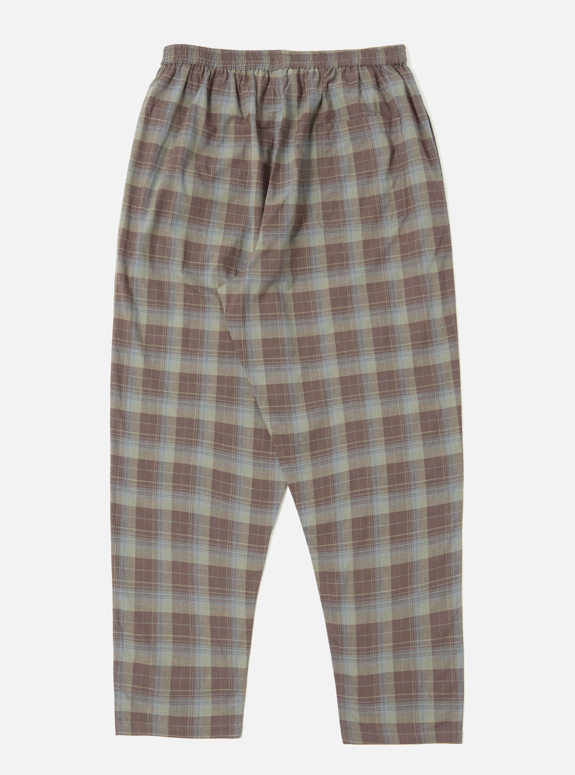 Green/Brown Check Pyjama Pant