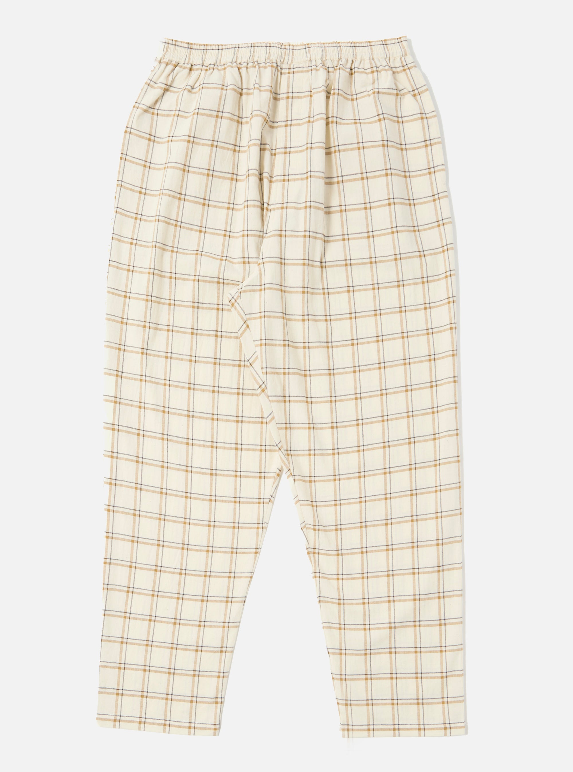 Ecru PJ Plaid Pyjama Pant
