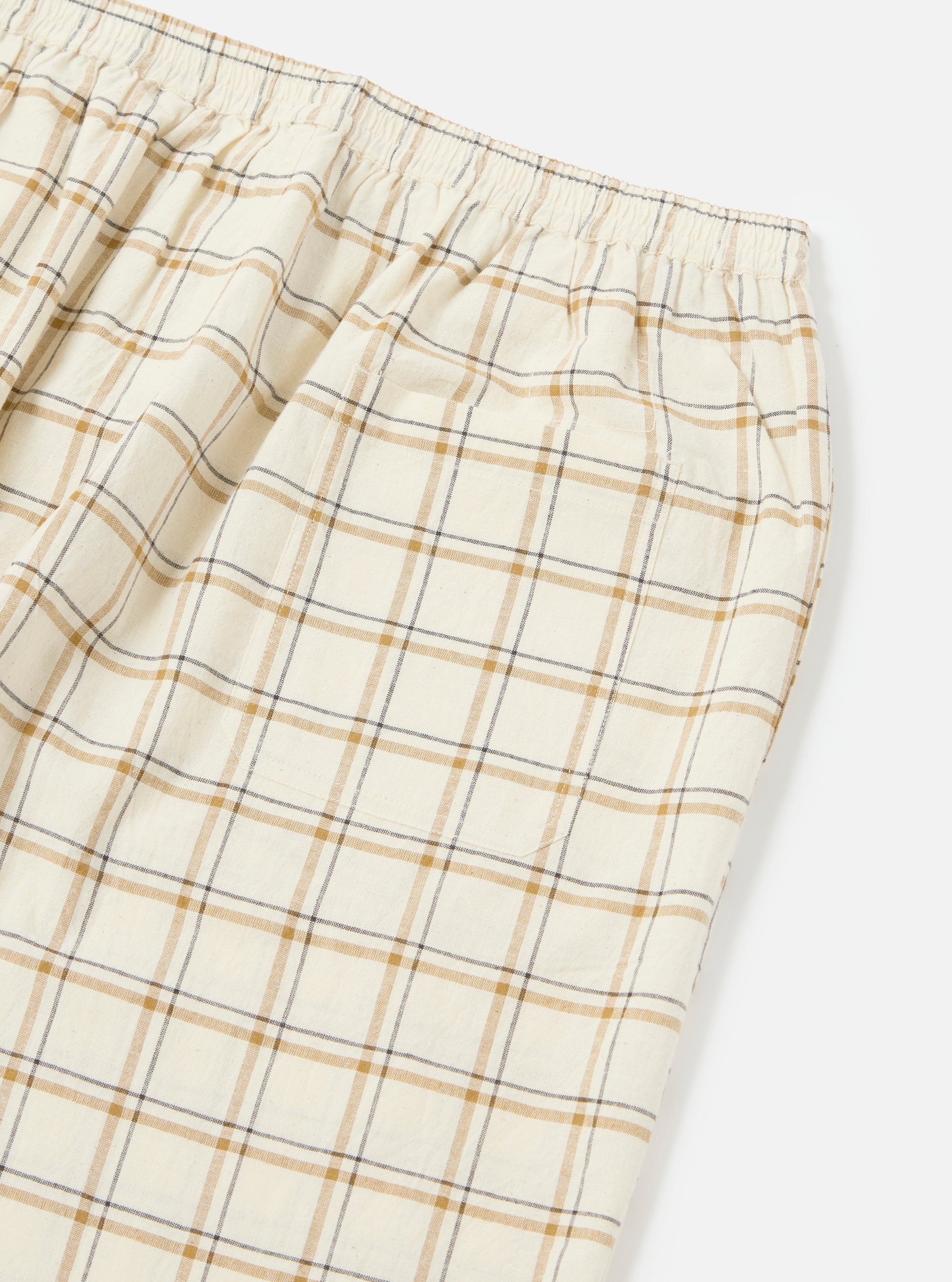Ecru PJ Plaid Pyjama Pant