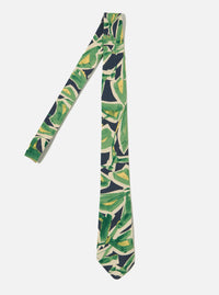 Navy Artist Flower Lincot Tie