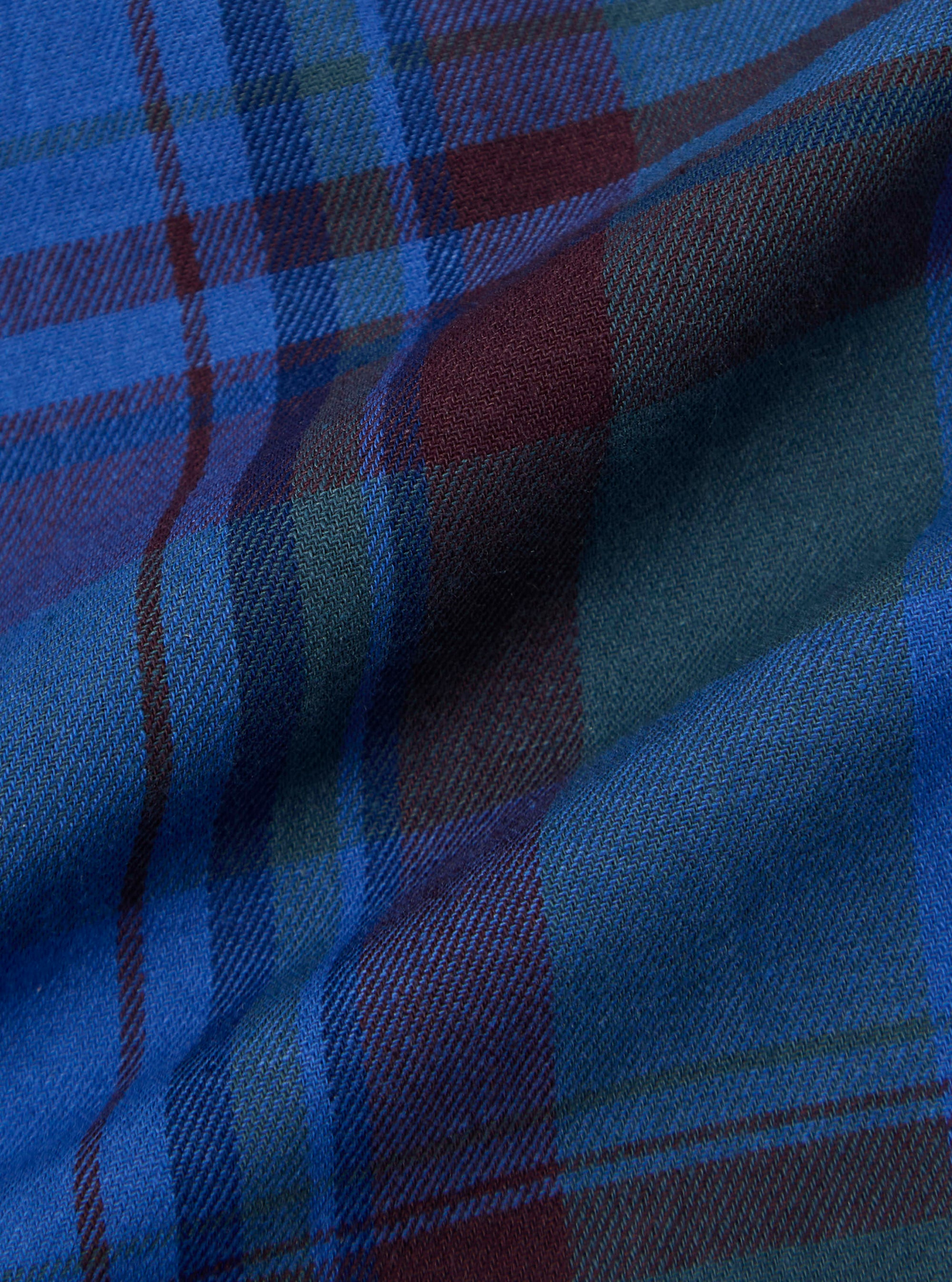 Blue Kip Check Boxer Short