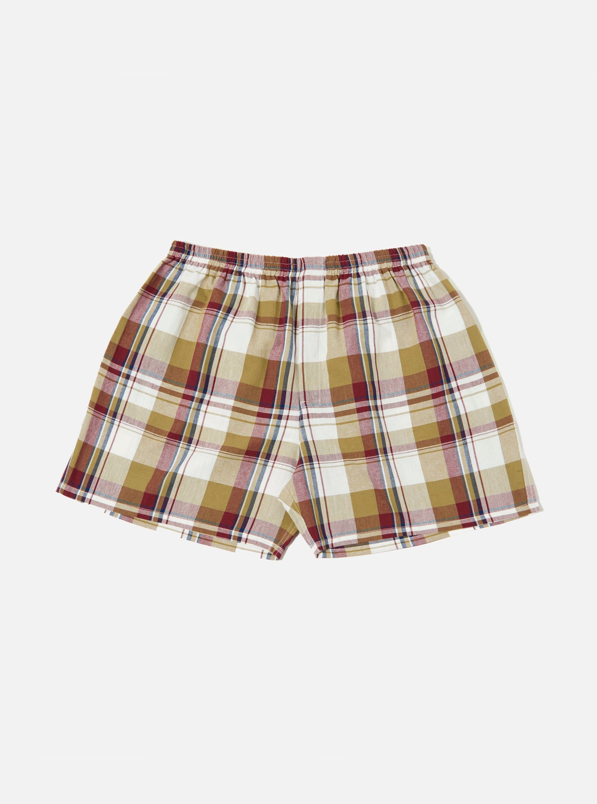 Red/Brown Kip Check Boxer Short