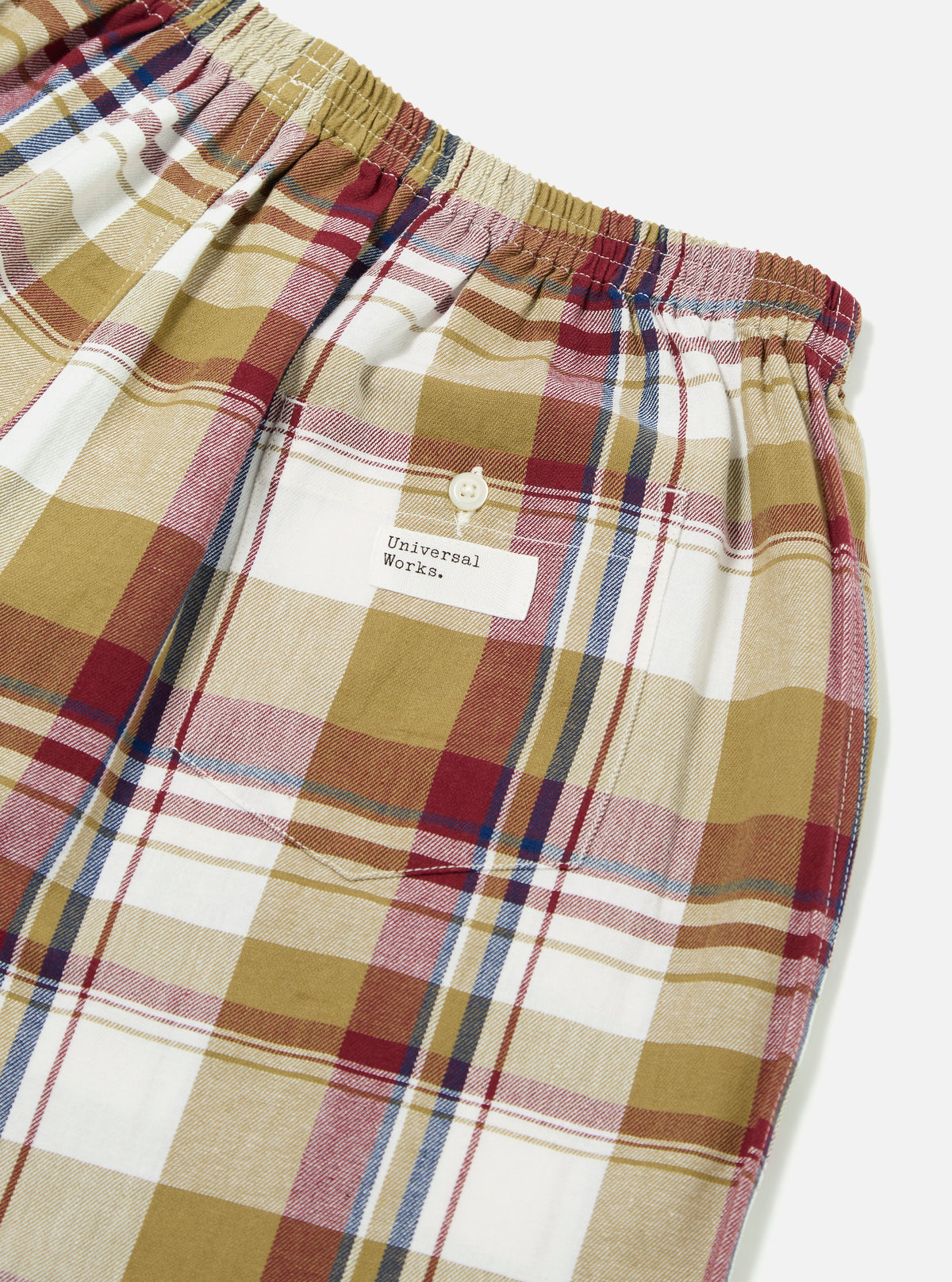 Red/Brown Kip Check Boxer Short