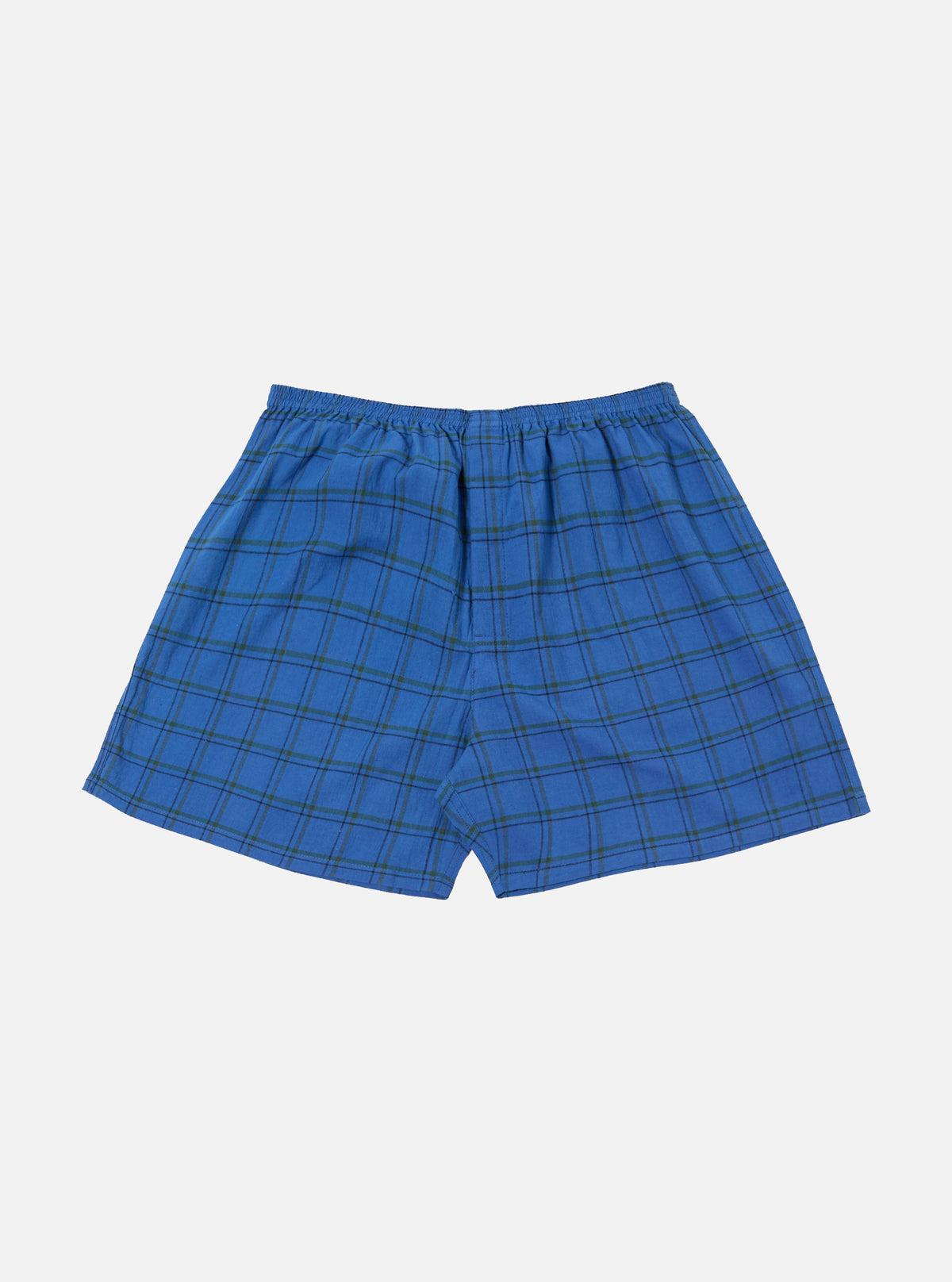 Navy PJ Plaid Boxer Short