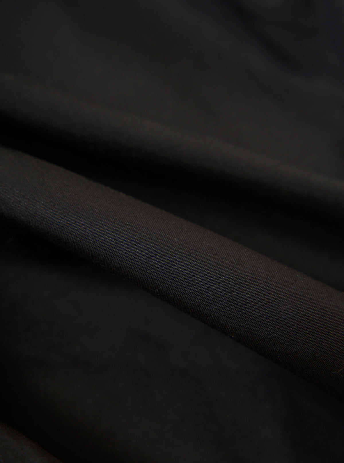 Black Scottish Wax Cotton Boston Parka