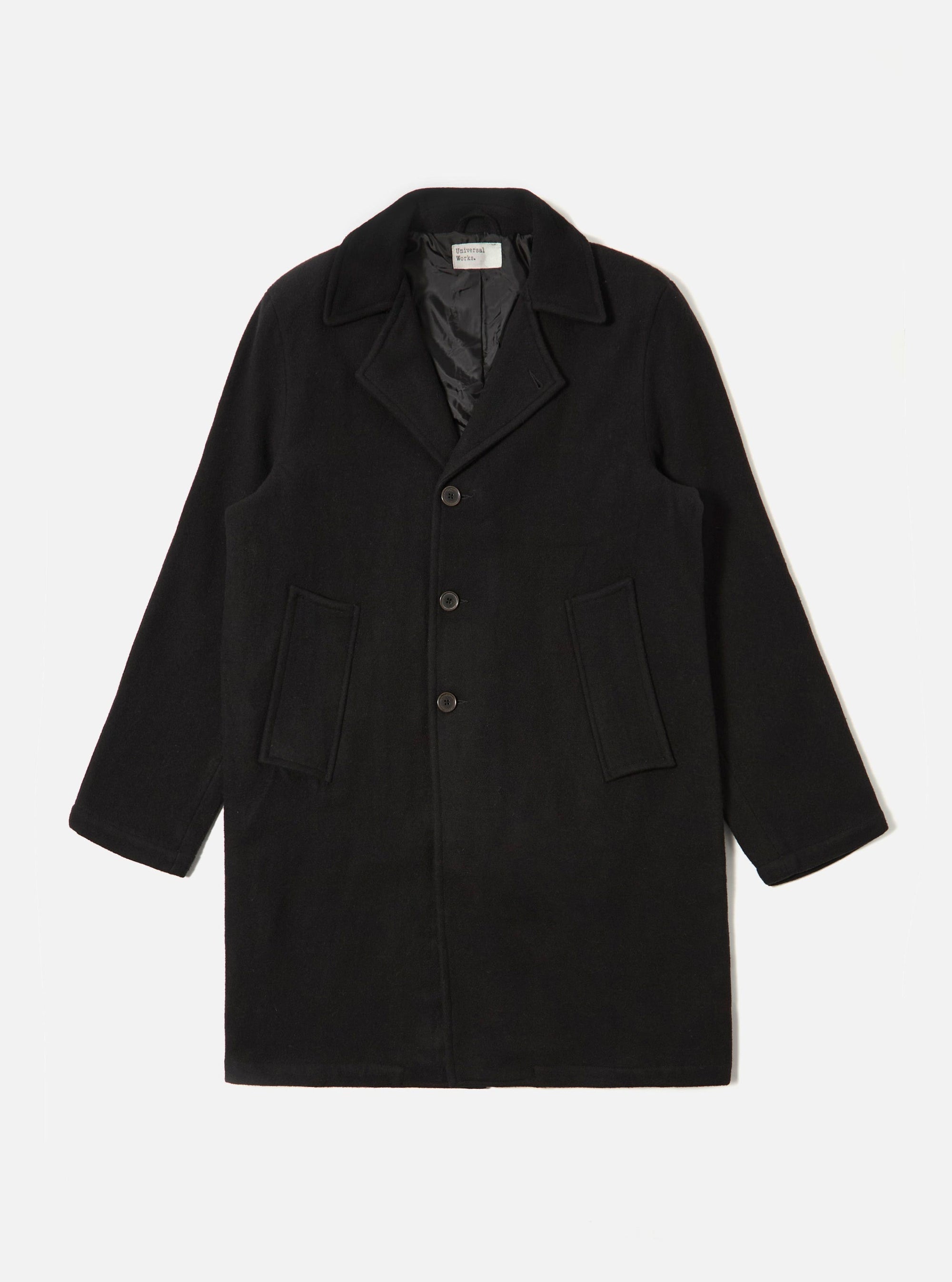 Black Mowbray Manhatten Coat