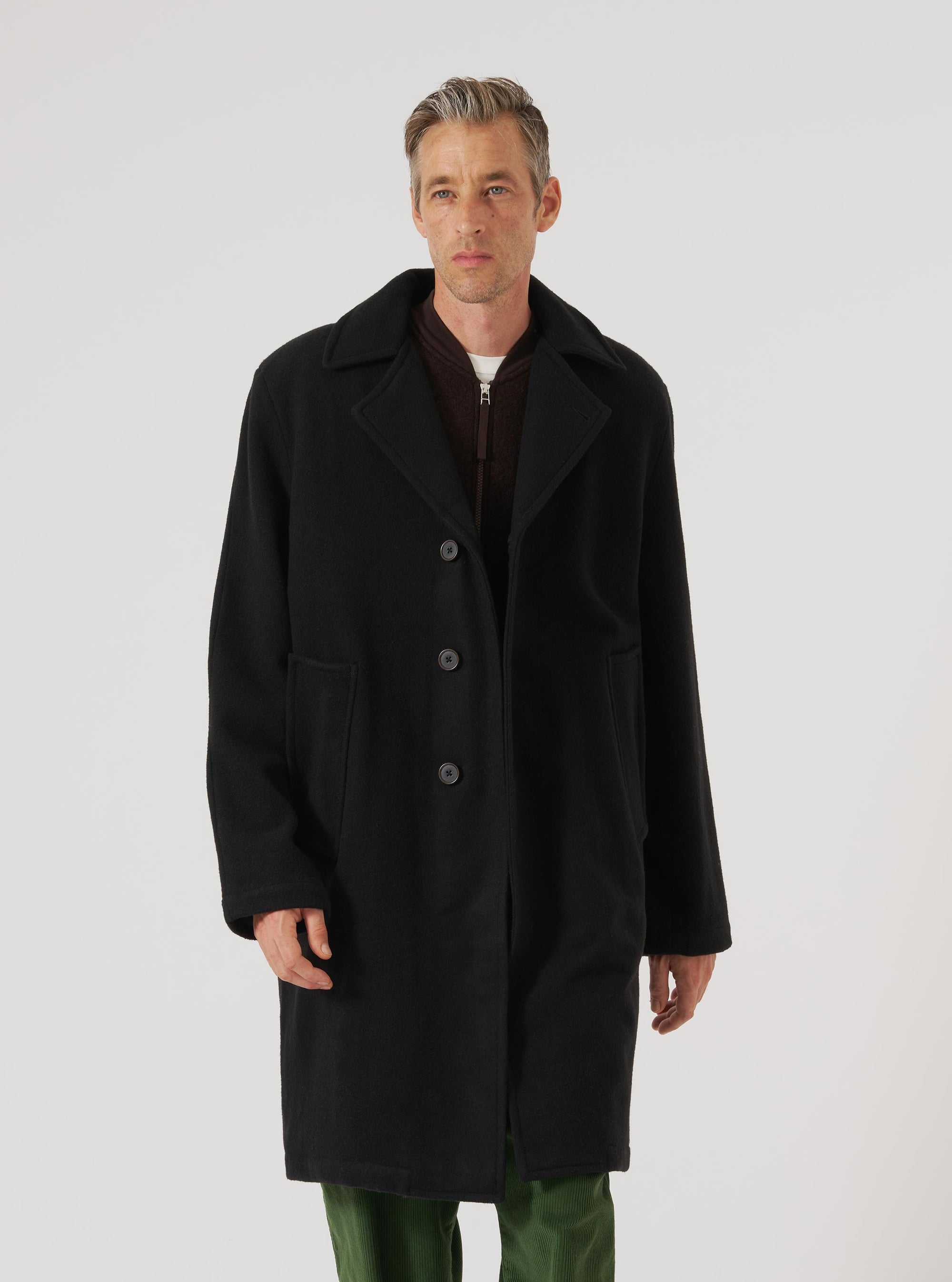 Black Mowbray Manhatten Coat